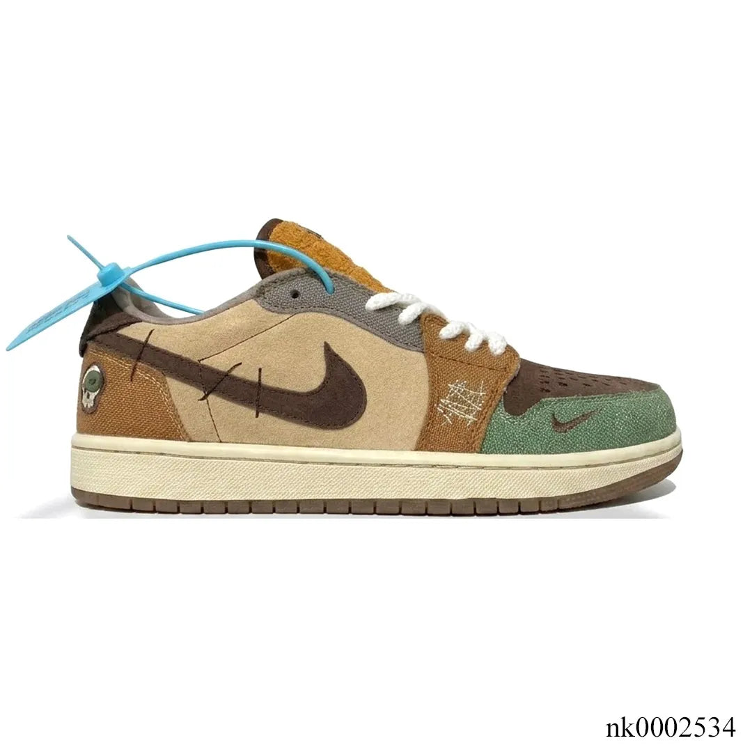Zion Williamson x Air Jordan 1 Low OG Voodoo Shoes Sneakers