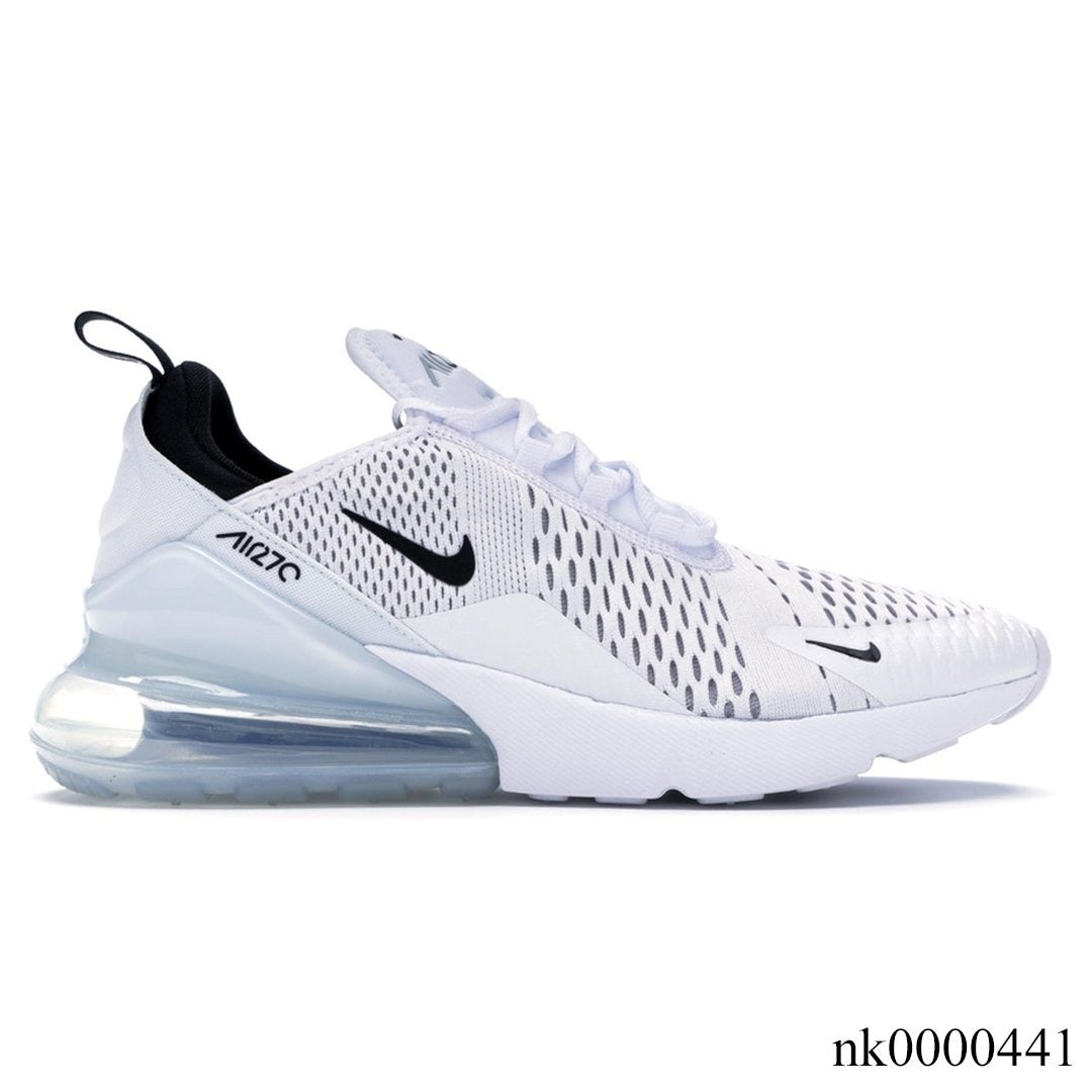 AM 270 White Black Shoes Sneakers