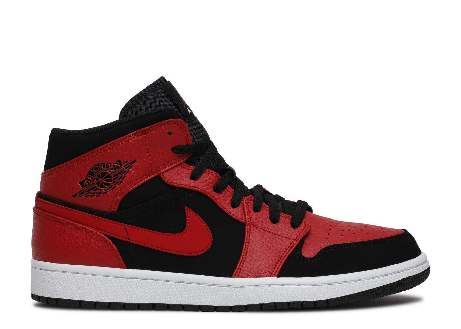 Air Jordan 1 Mid ‘Bred’ Shoes Sneakers