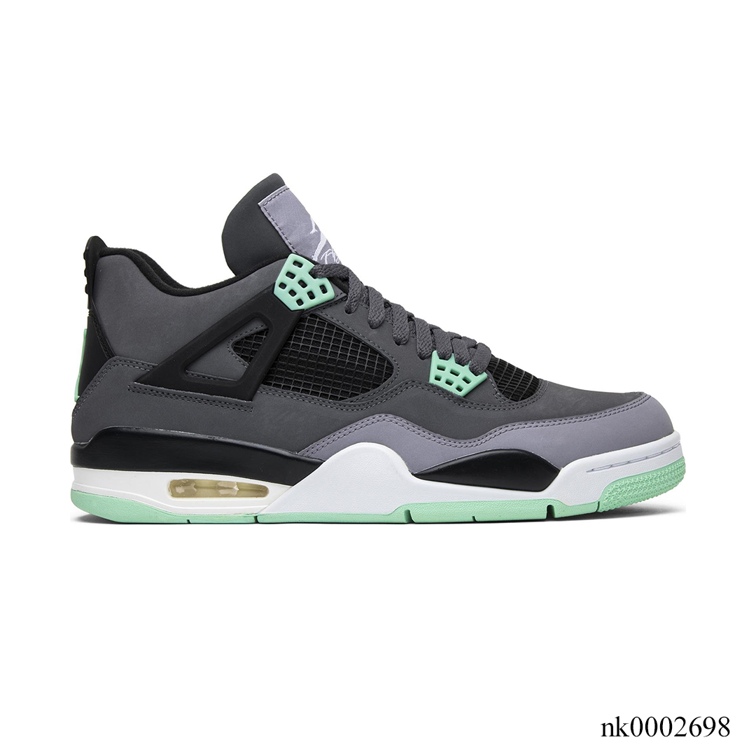 Air Jordan 4 Retro Green Glow Shoes Sneakers