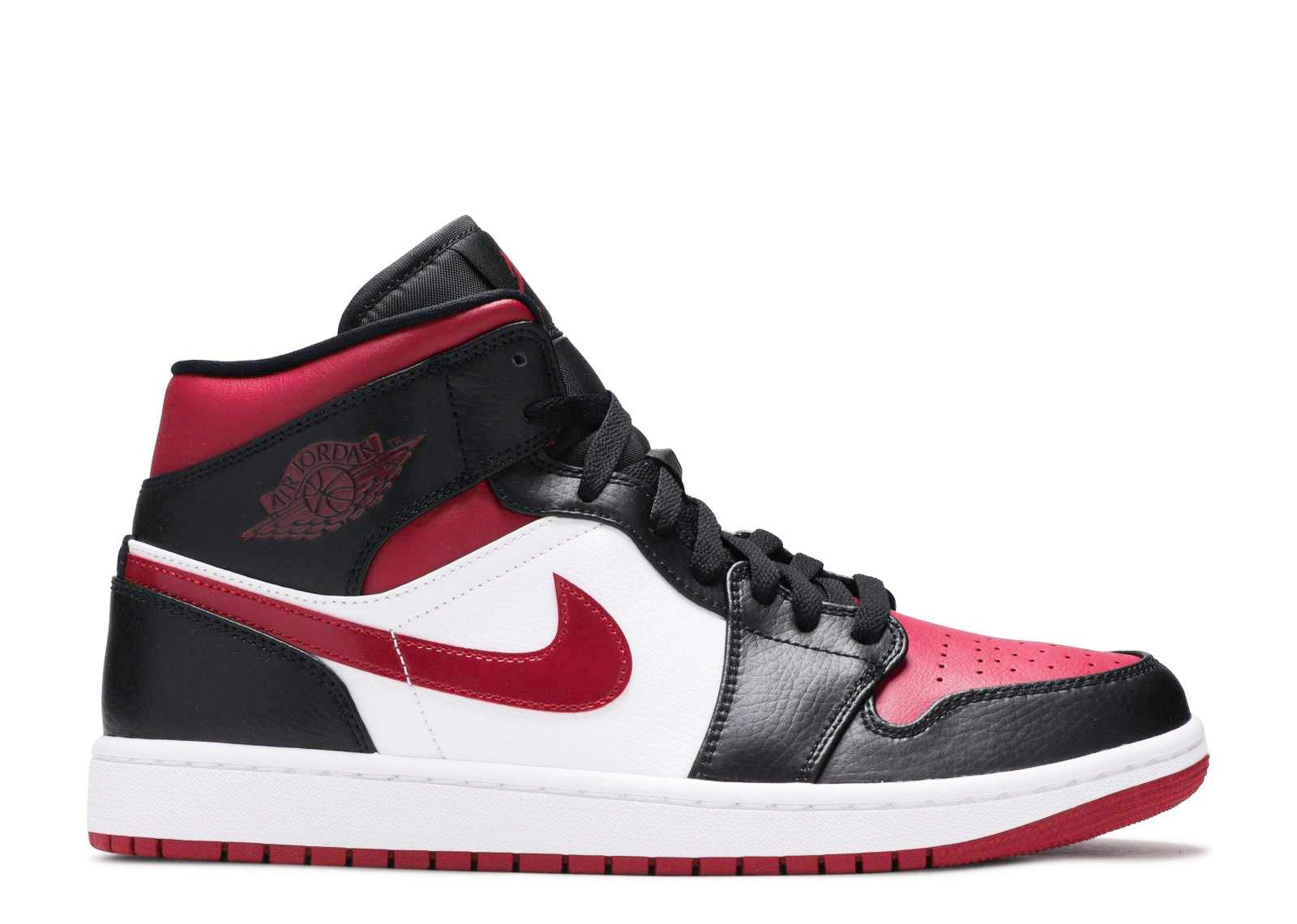 Air Jordan 1 Mid ‘Noble Red’ Shoes Sneakers