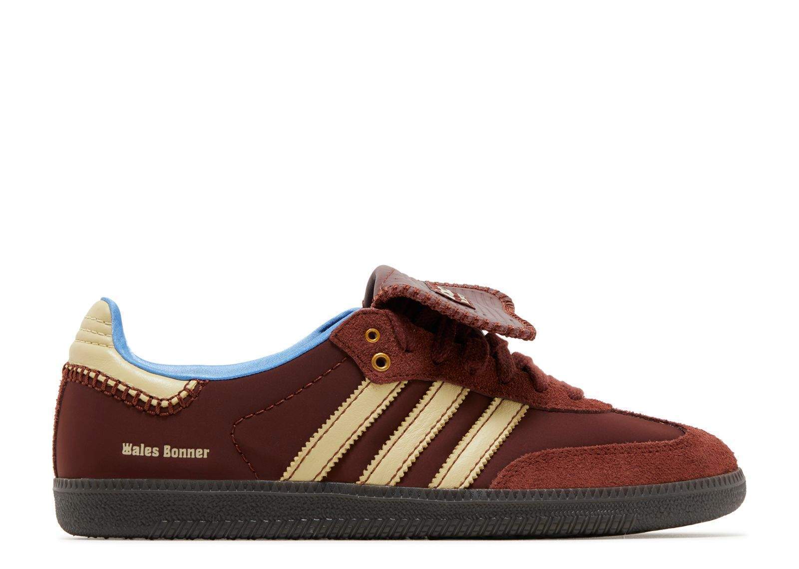 Adidas Samba Wales Bonner X Samba Nylon Fox Brown Shoes Sneakers