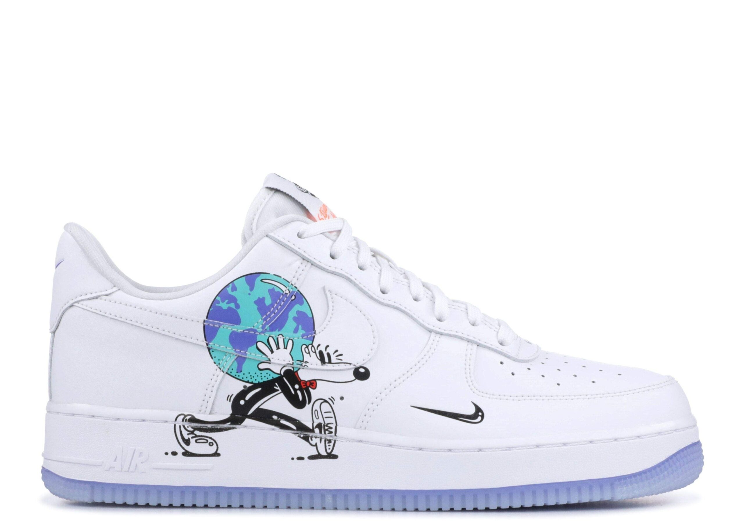 Nike Steven Harrington x Air Force 1 Low Flyleather QS ‘Earth Day’ Shoes Sneakers