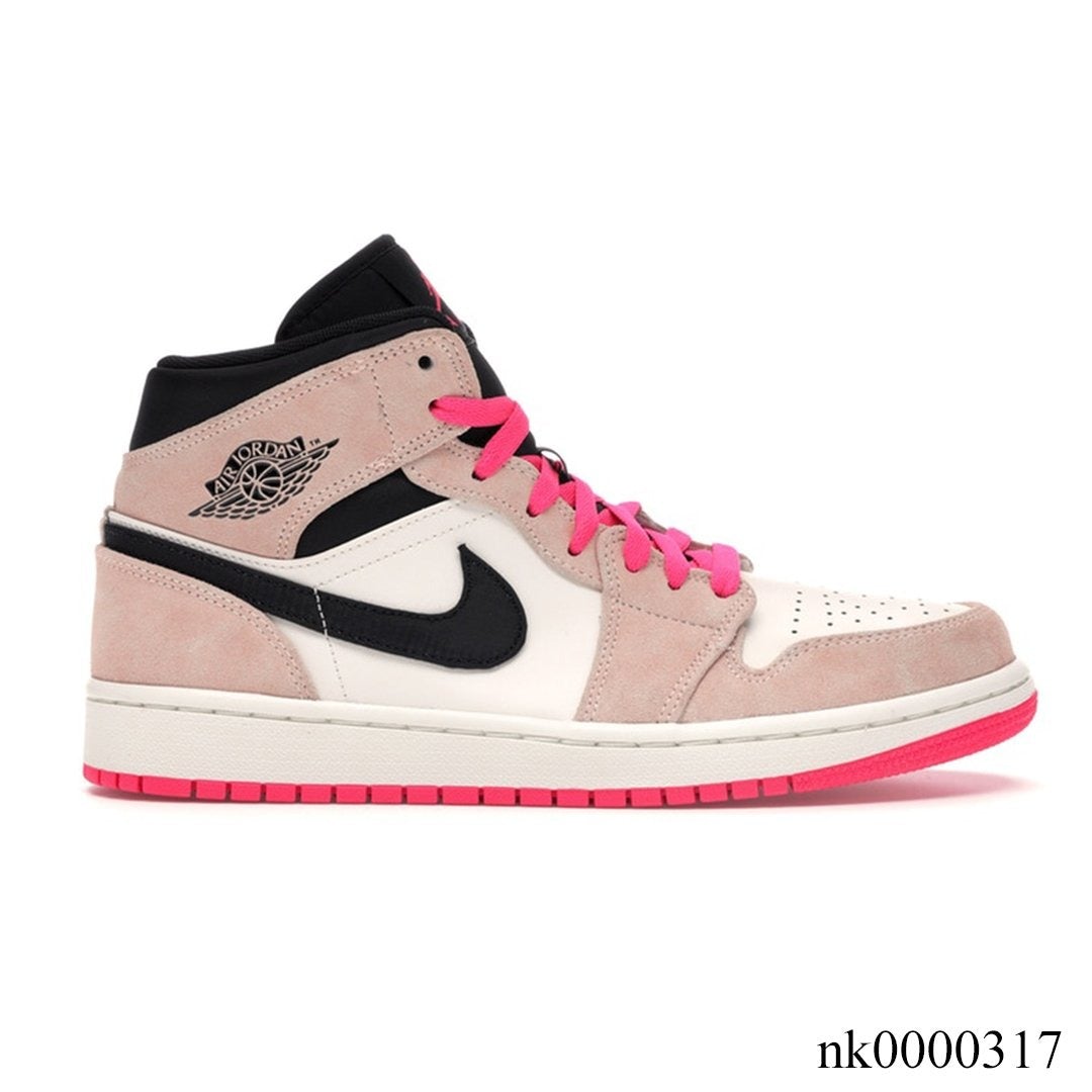 Air Jordan 1 Mid Crimson Tint Shoes Sneakers