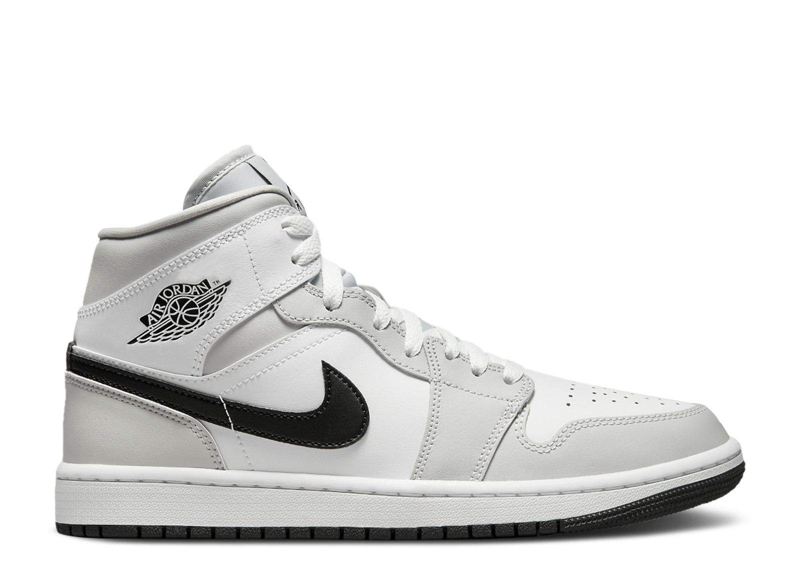 Air Jordan 1 Mid ‘Grey Fog’ Shoes Sneakers