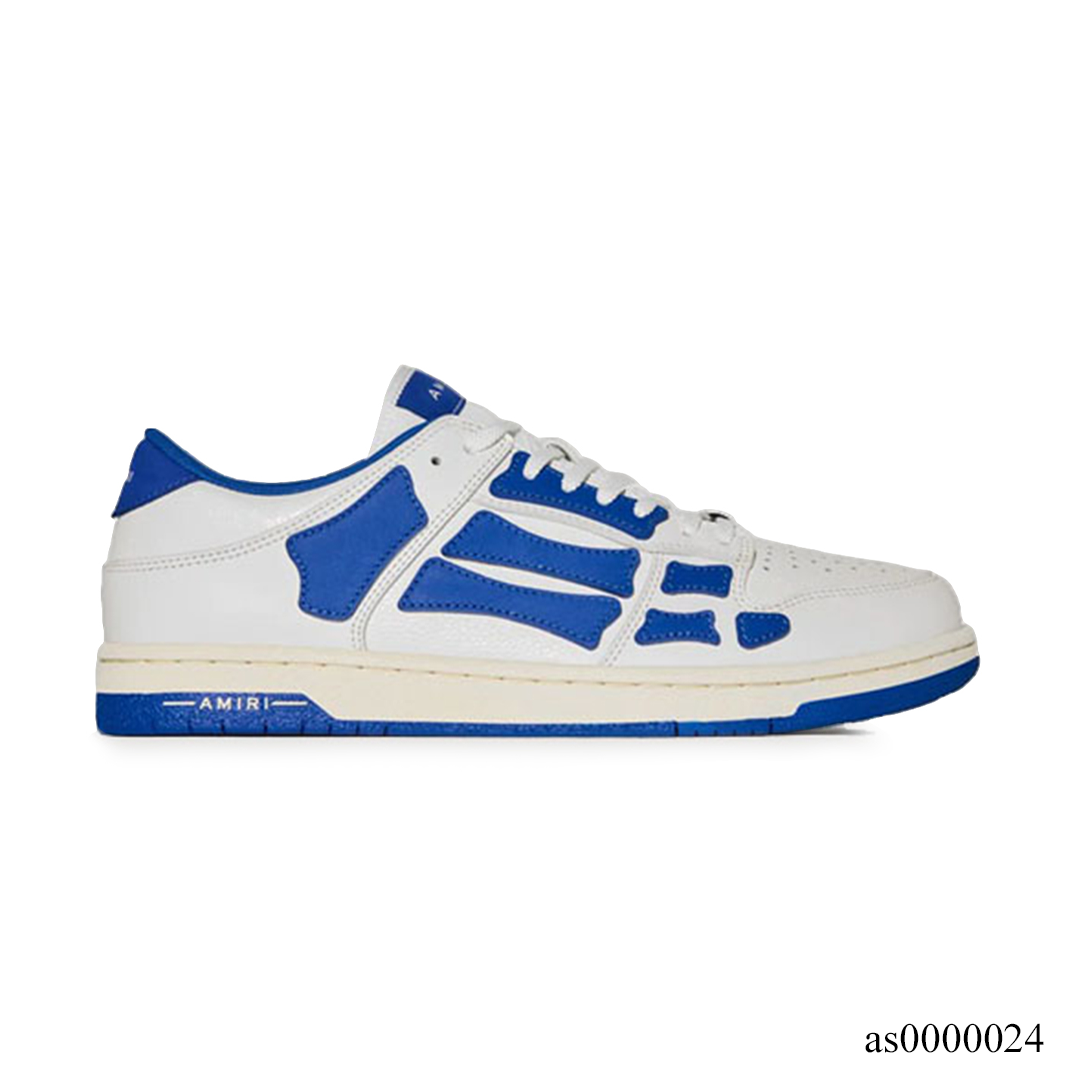 AMR Skel Top Low White Blue Shoes Sneakers