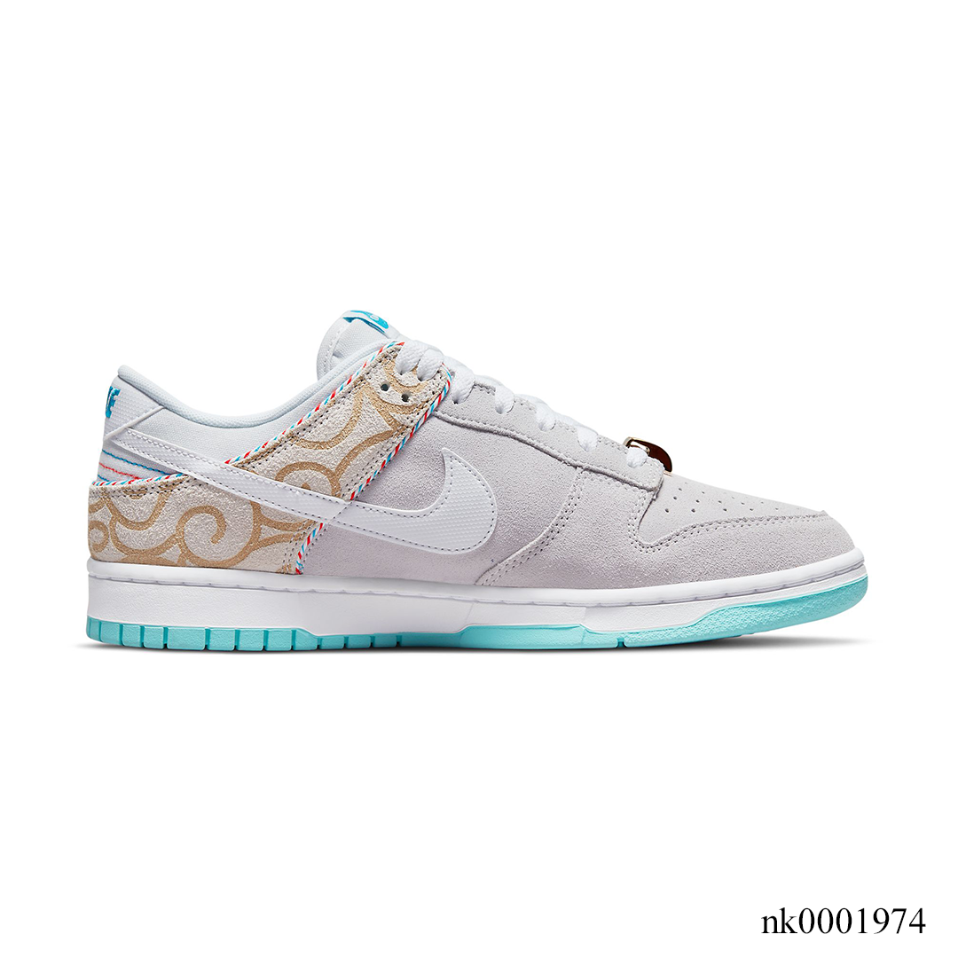 Dunk Low Barbershop Grey Shoes Sneakers