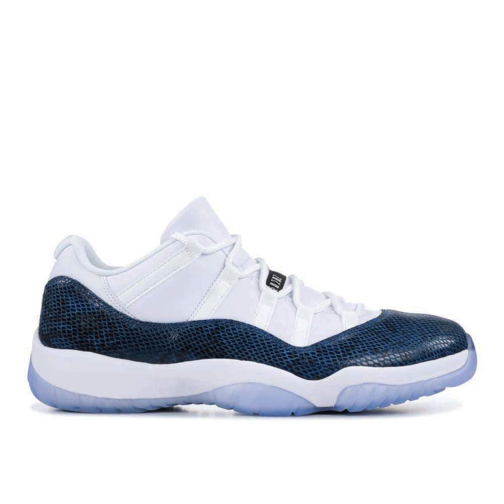 Air Jordan 11 Retro Low ‘Navy Snakeskin’ 2019 Shoes Sneakers