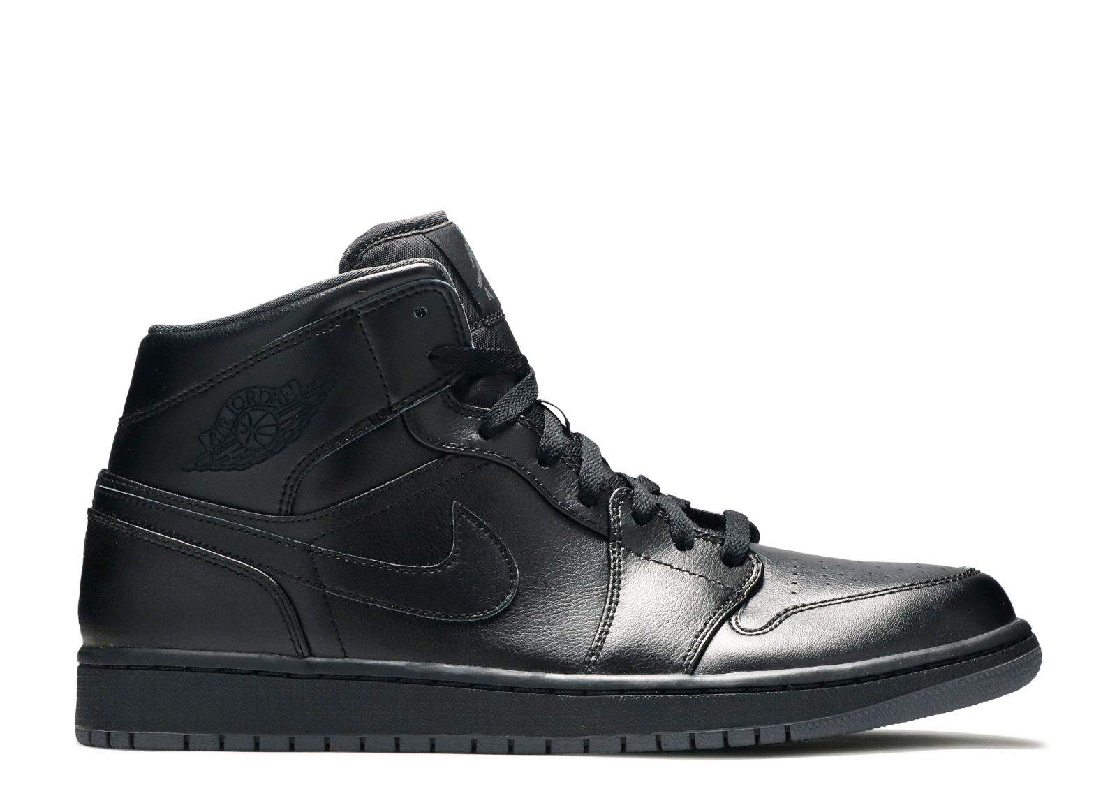 Air Jordan 1 Mid ‘Black’ Shoes Sneakers