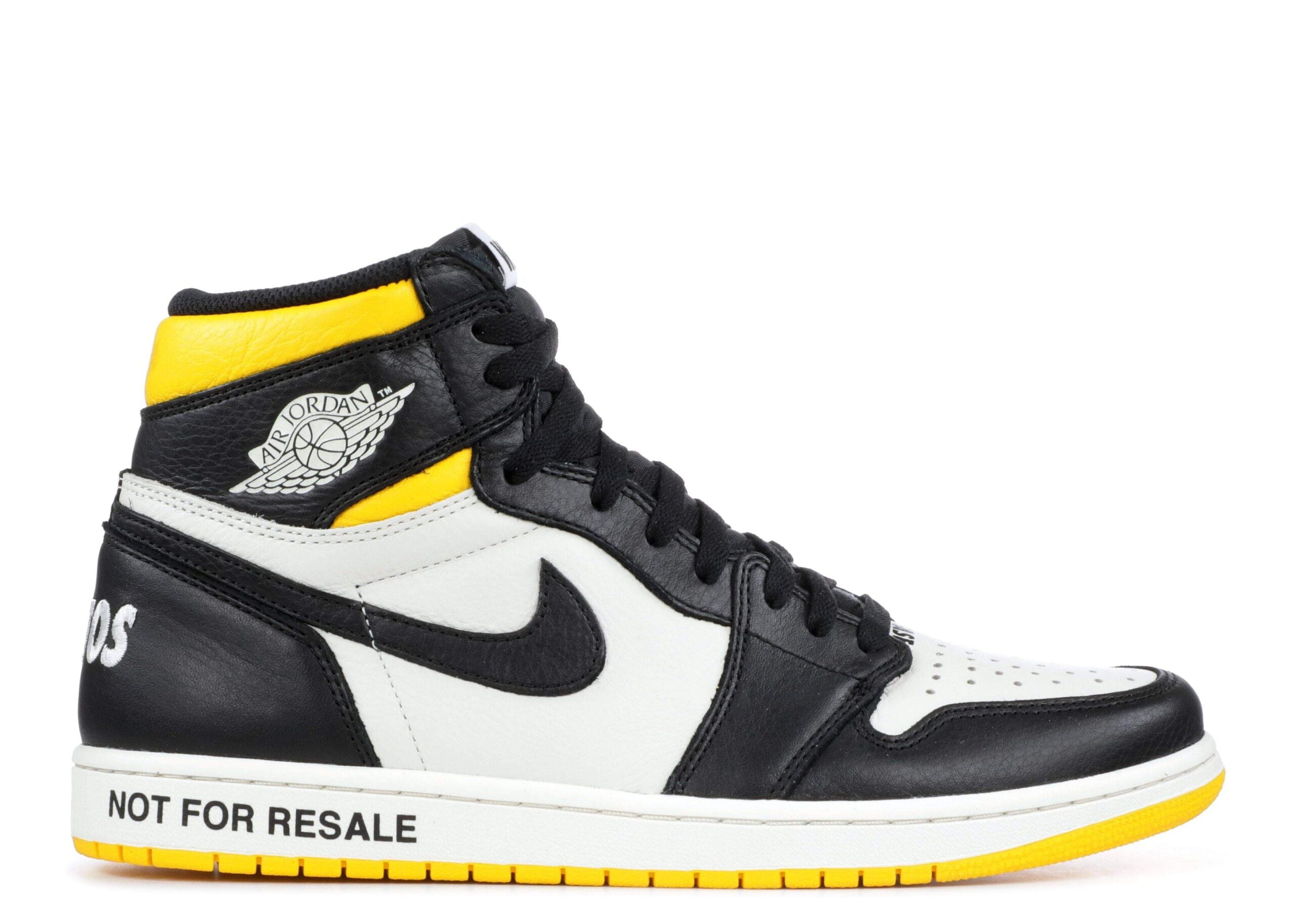 Air Jordan 1 Retro High OG NRG ‘Not For Resale’ Shoes Sneakers