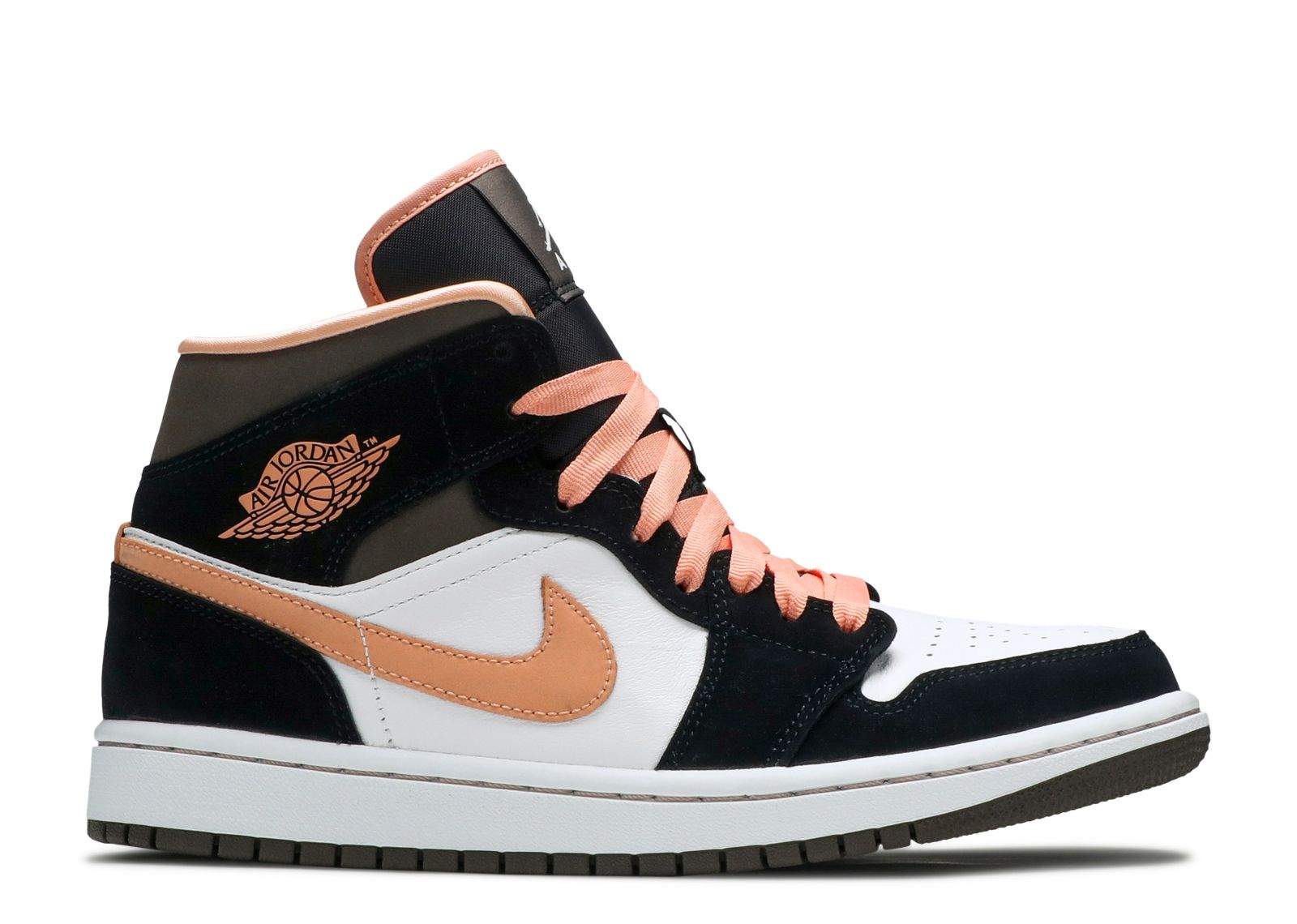 Air Jordan 1 Mid SE ‘Peach Mocha’ Shoes Sneakers