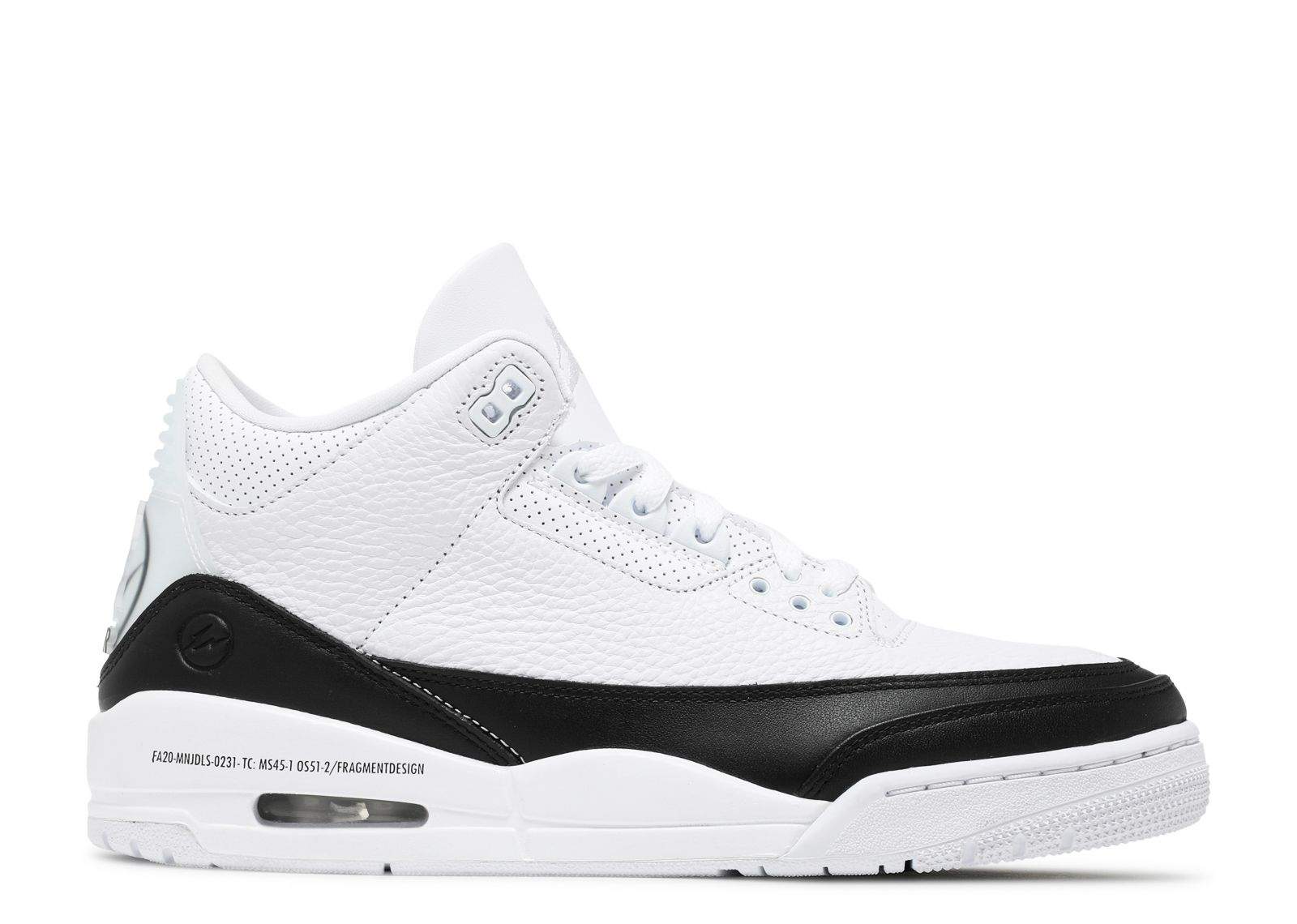 Fragment Design x Air Jordan 3 Retro SP ‘White’ Shoes Sneakers
