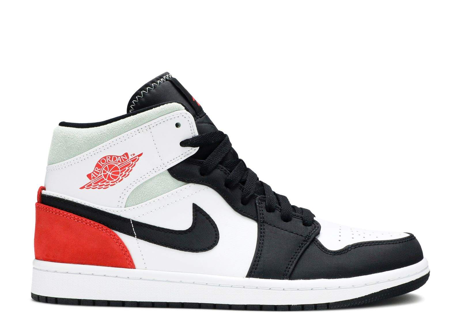 Air Jordan 1 Mid SE ‘Red Black Toe’ Shoes Sneakers