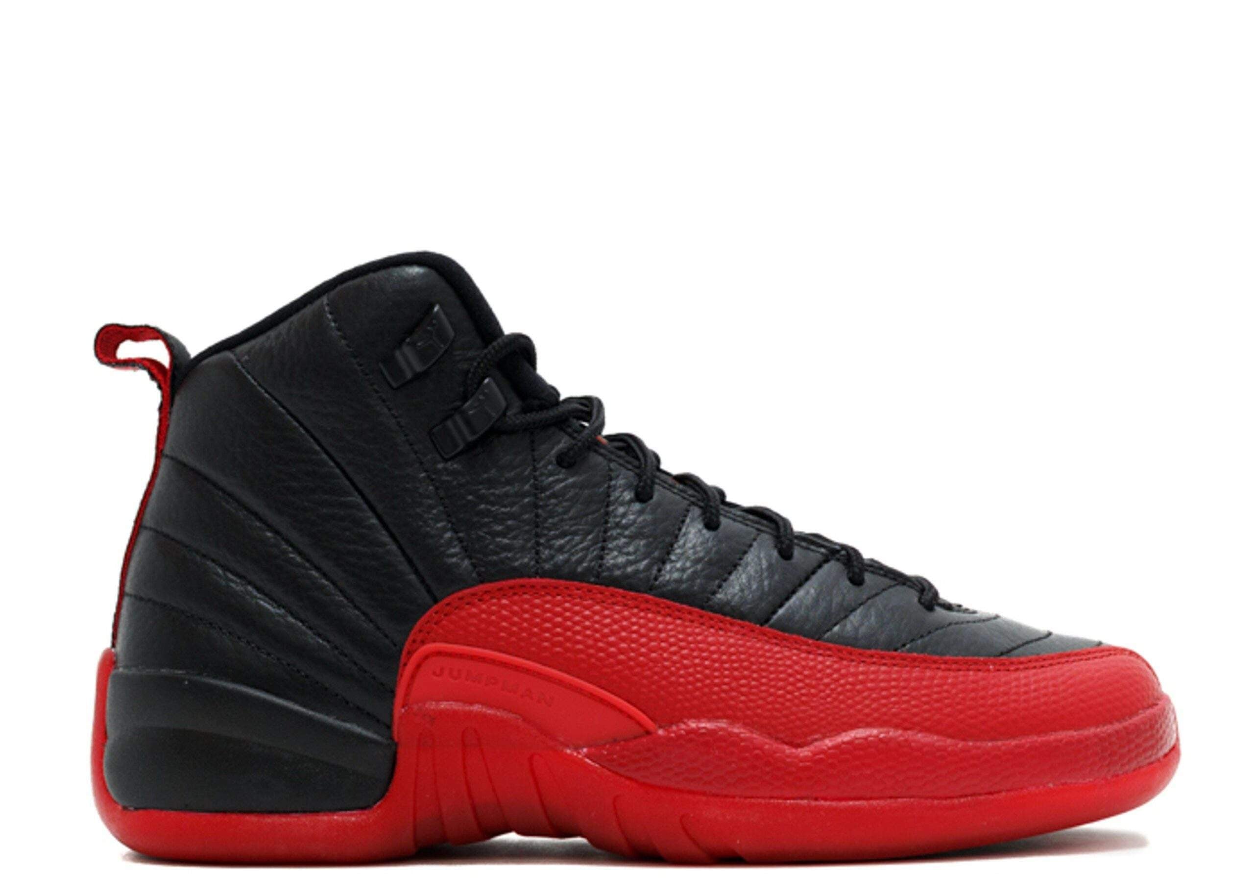 Air Jordan 12 Retro BG Flu Game 2016 Shoes Sneakers