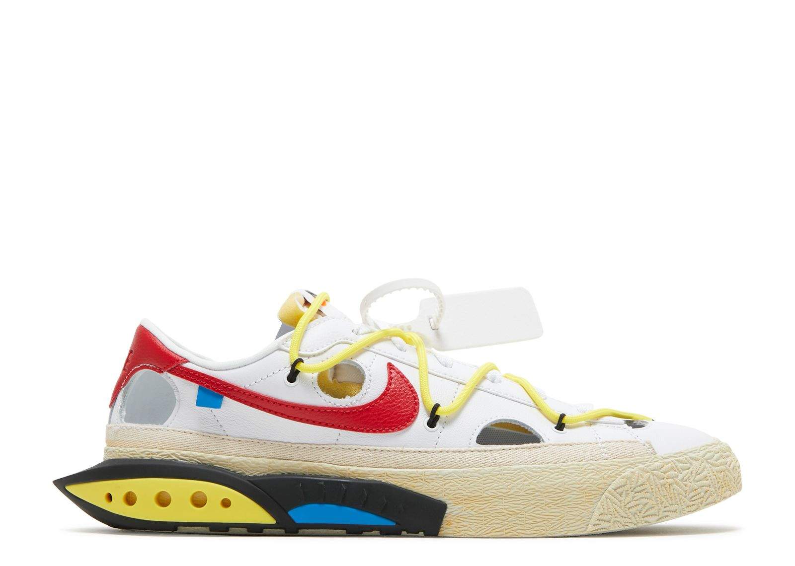 Nike Off-White x Blazer Low ‘White University Red’ Shoes Sneakers