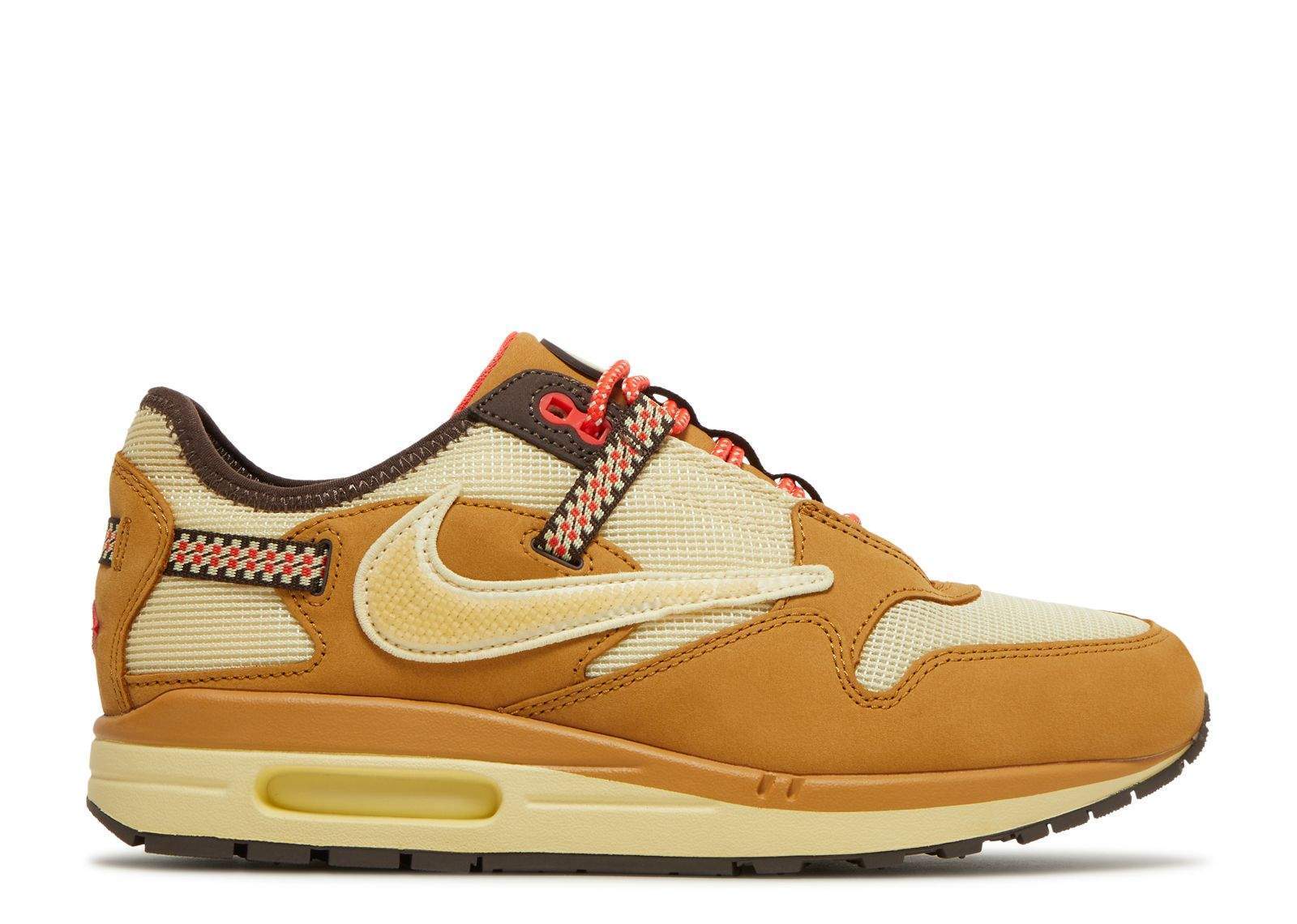 Air Max 1 Travis Scott X Air Max 1 Wheat Shoes Sneakers