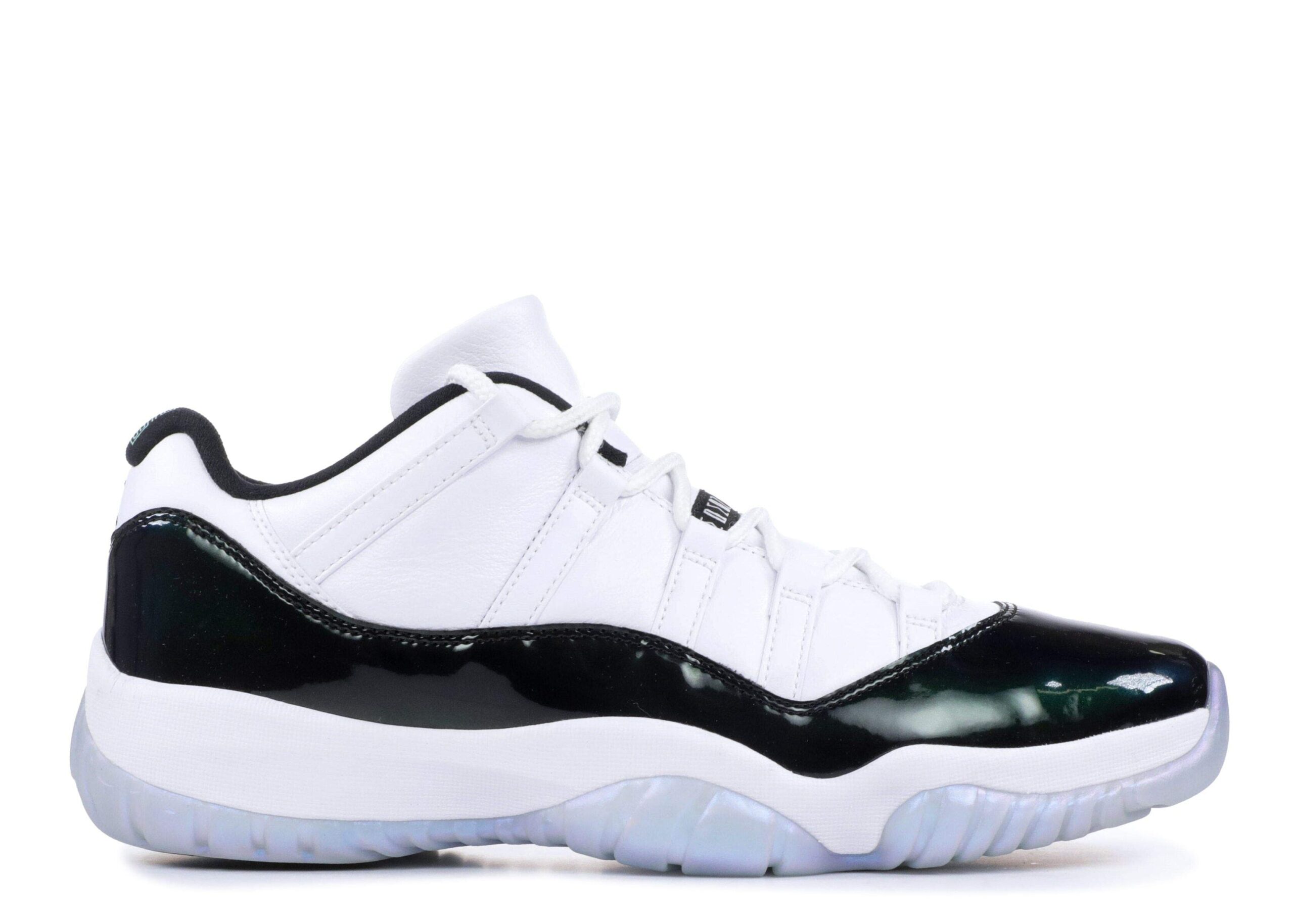 Air Jordan 11 Retro Low ‘Emerald’ Shoes Sneakers