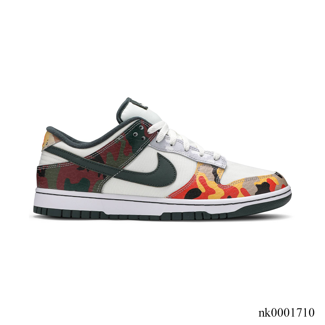 Dunk Low SE Sail Multi Camo Shoes Sneakers