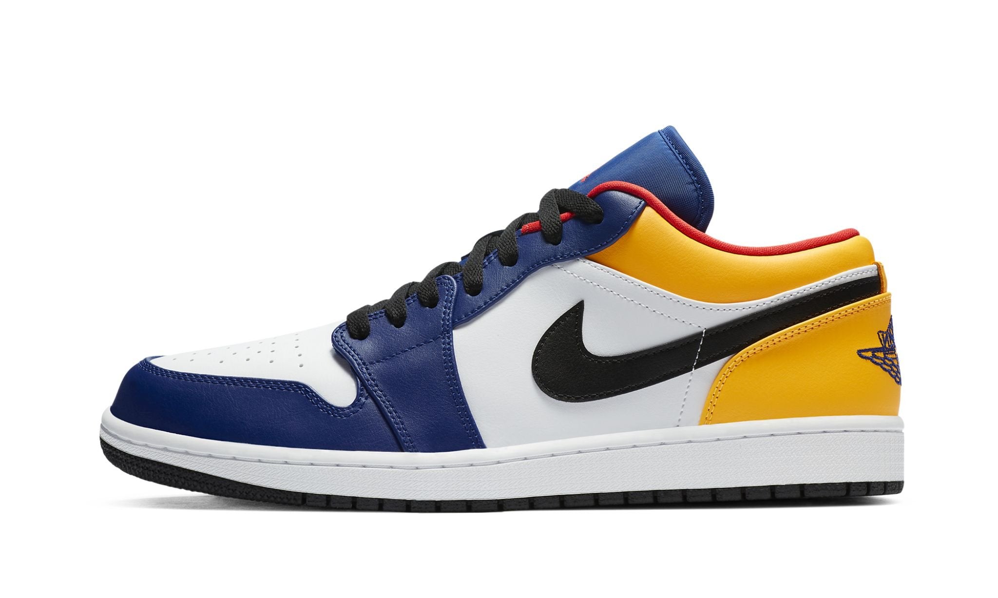 Air Jordan 1 Low “Deep Royal / Yellow” Shoes Sneakers
