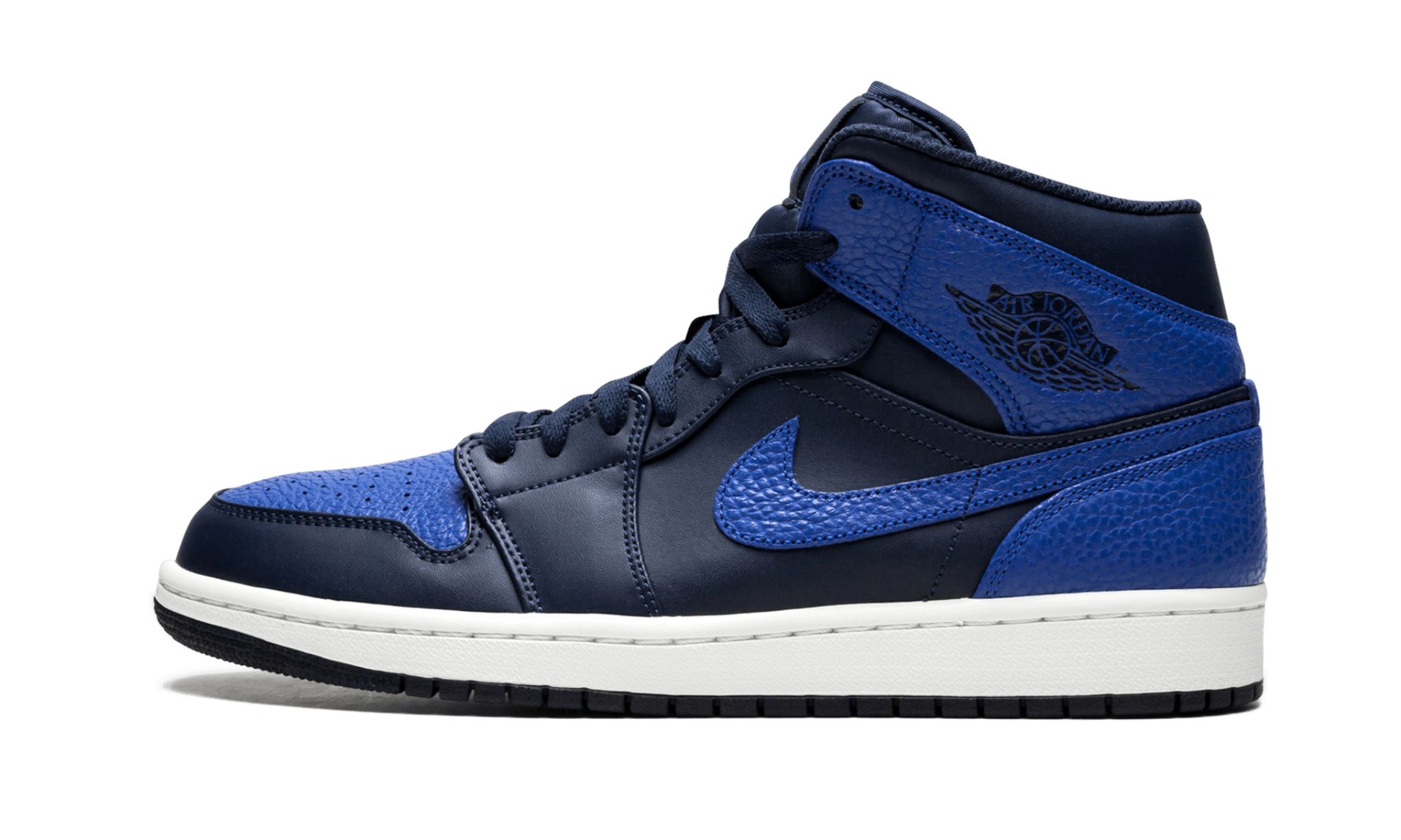 Air Jordan 1 Mid “Obsidian Royal” Shoes Sneakers