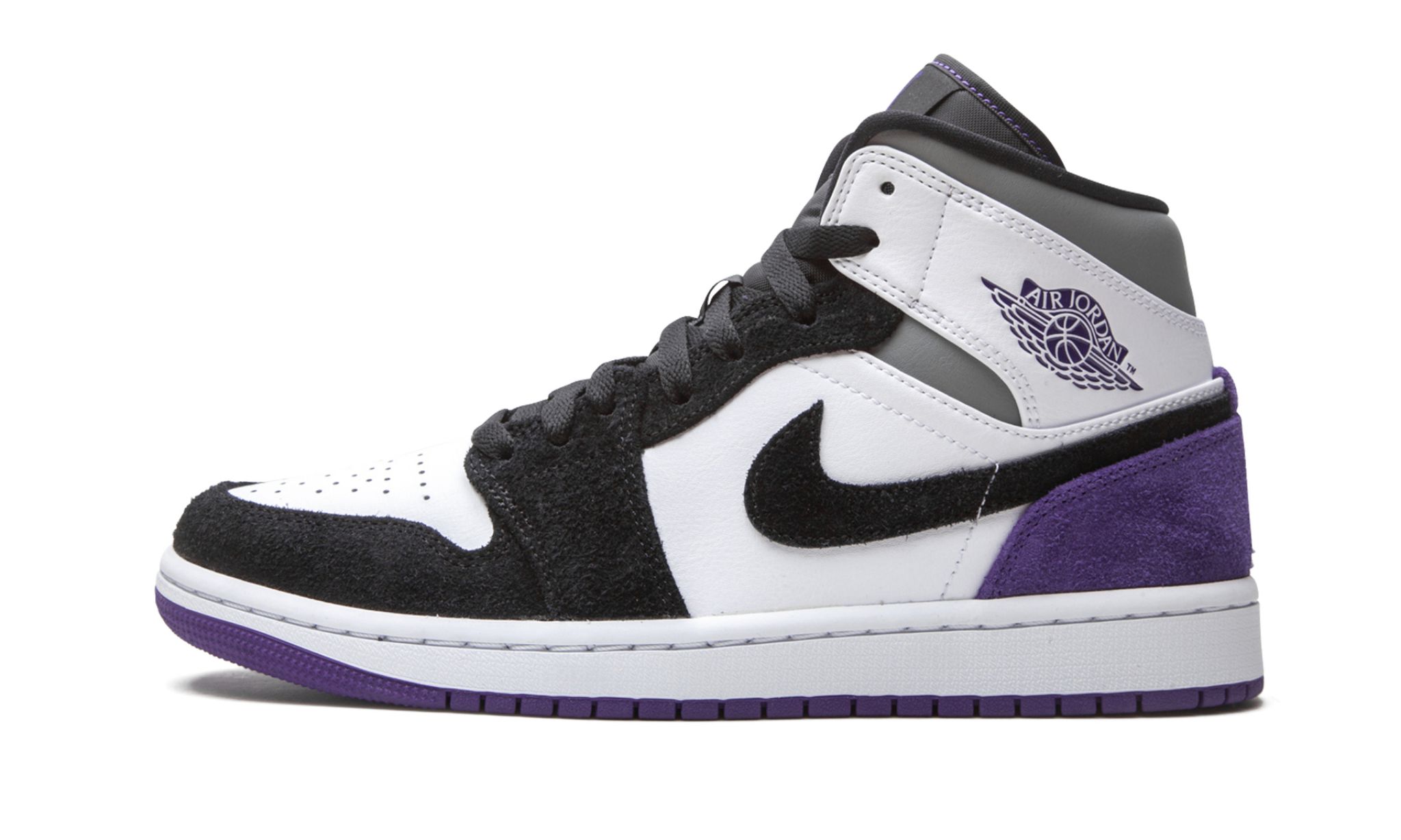 Air Jordan 1 Mid SE “Court Purple Suede” Shoes Sneakers