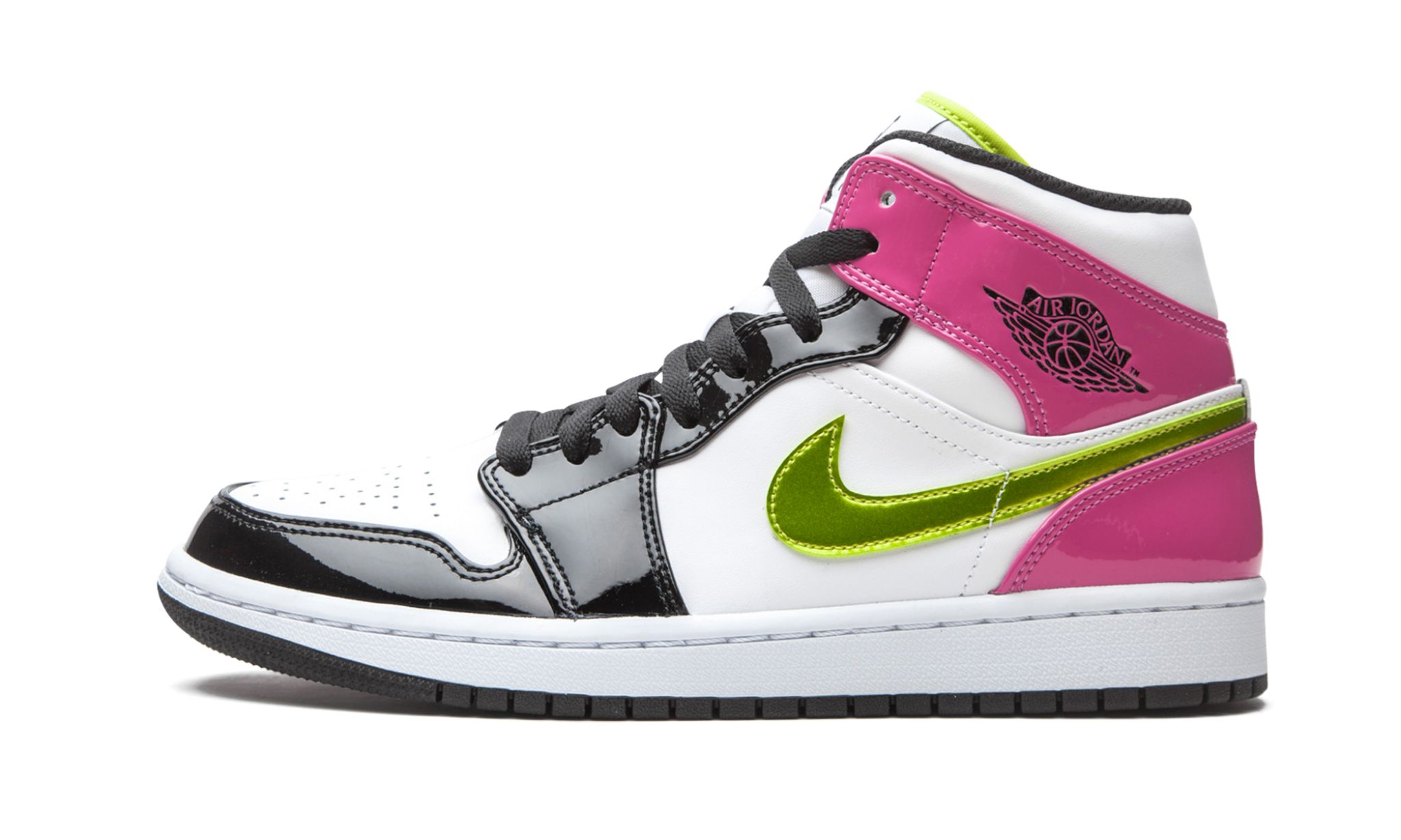 Air Jordan 1 Mid SE “Cyber / Active Fuchsia” Shoes Sneakers