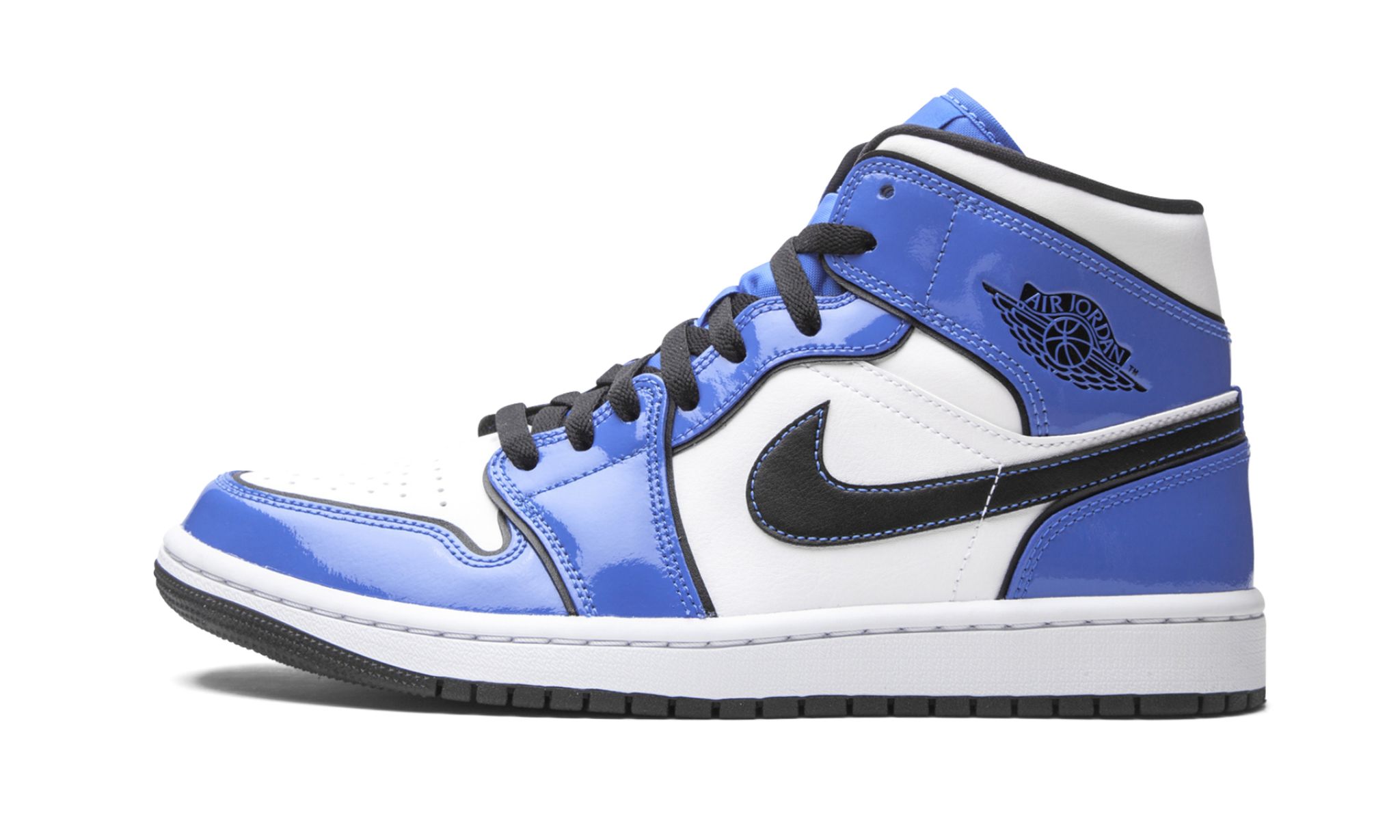 Air Jordan 1 Mid SE “Signal Blue” Shoes Sneakers