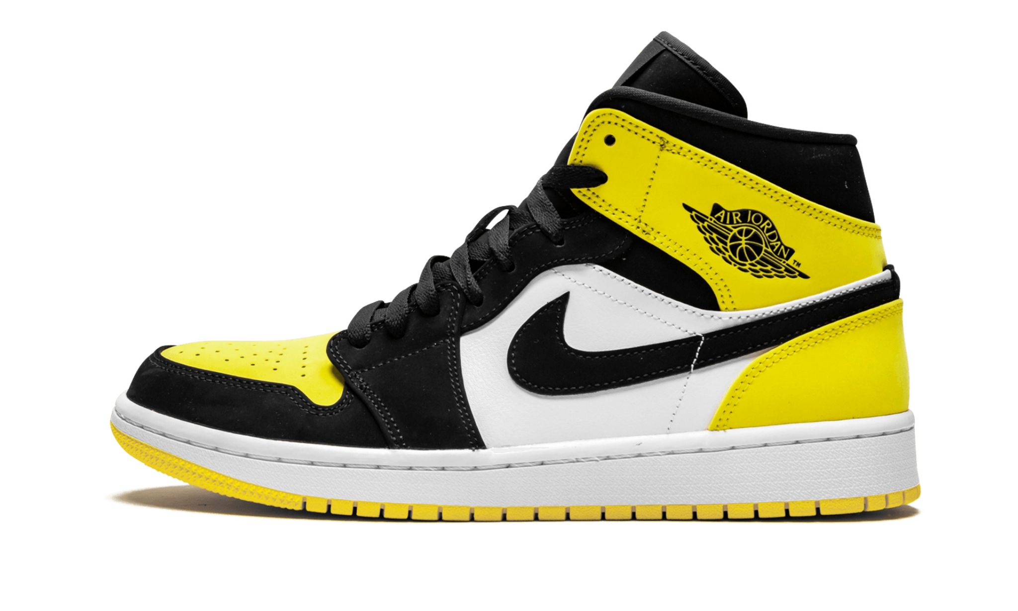 Air Jordan 1 MID SE “Yellow Toe” Shoes Sneakers