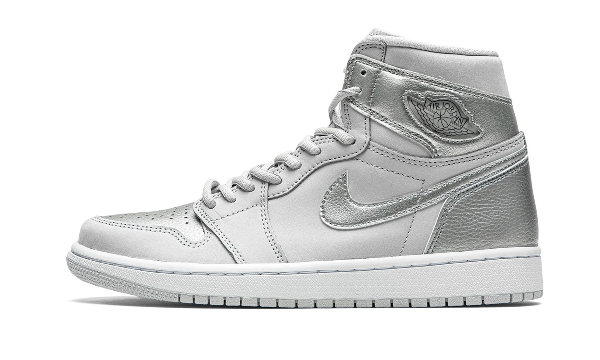 Air Jordan 1 Retro High CO.JP “Metallic Silver” Shoes Sneakers