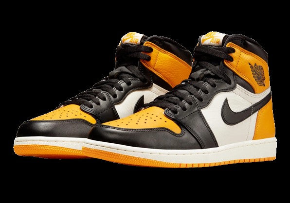 Air Jordan 1 Retro High OG Yellow Toe Shoes Sneakers