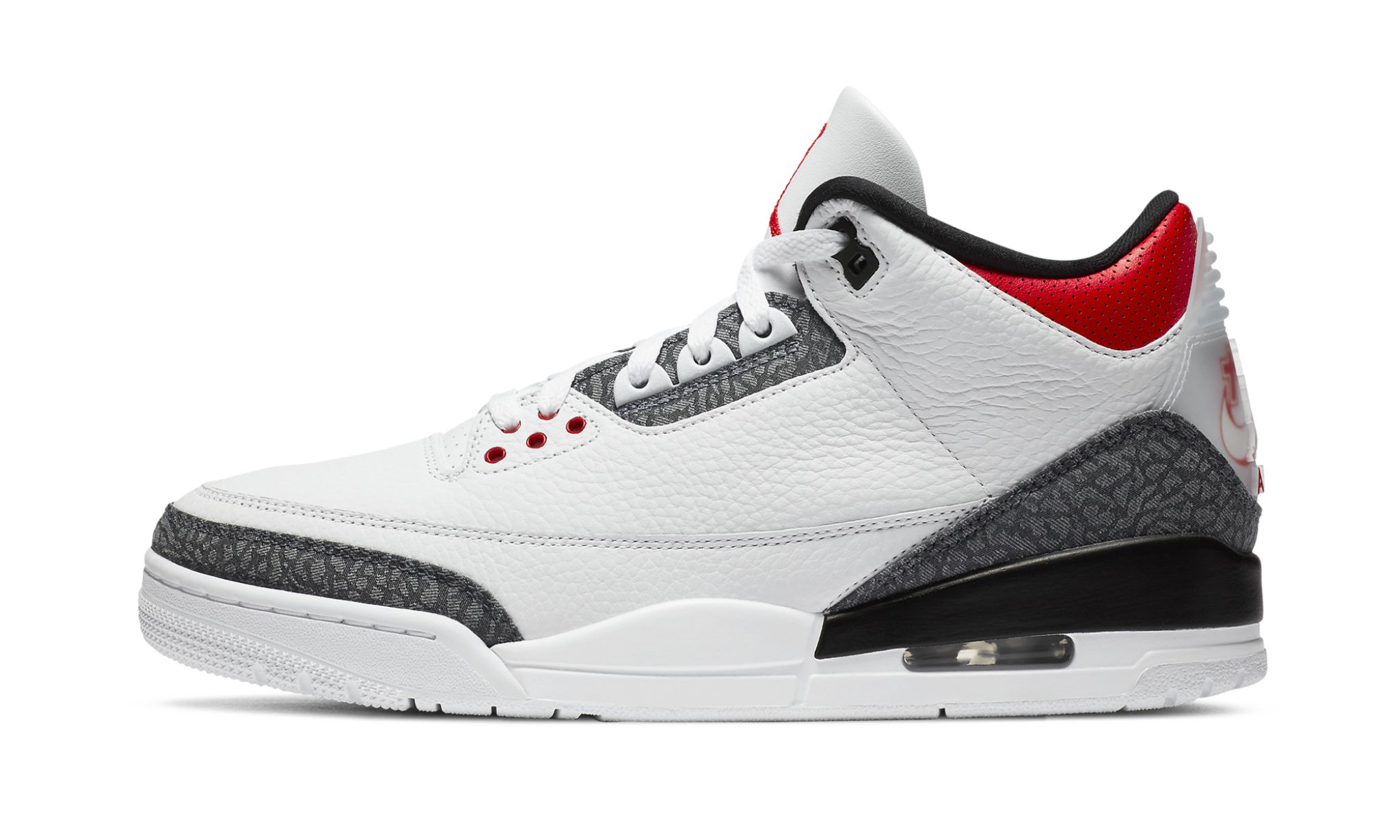 Air Jordan 3 Retro SE-T Denim “Japan Exclusive – Fire Red” Shoes Sneakers