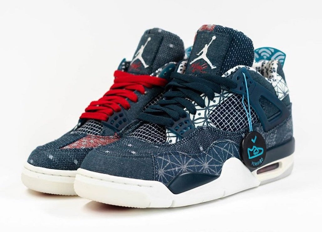 Air Jordan 4 Retro SE Deep Ocean Shoes Sneakers