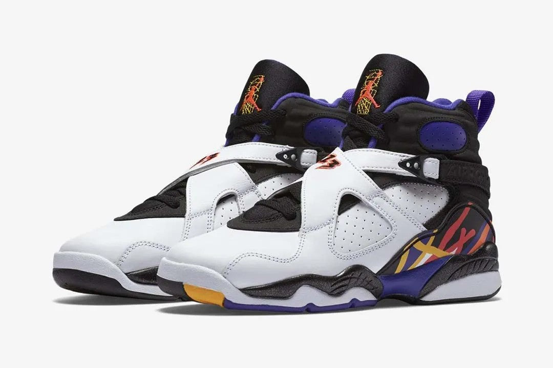 Air Jordan 8 Retro Three Peat Shoes Sneakers