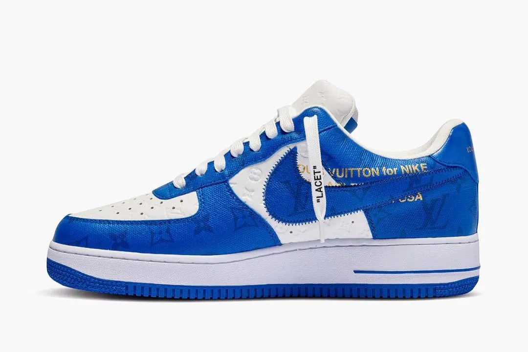 Air Jordan Force 1 Low White Royal Shoes Sneakers