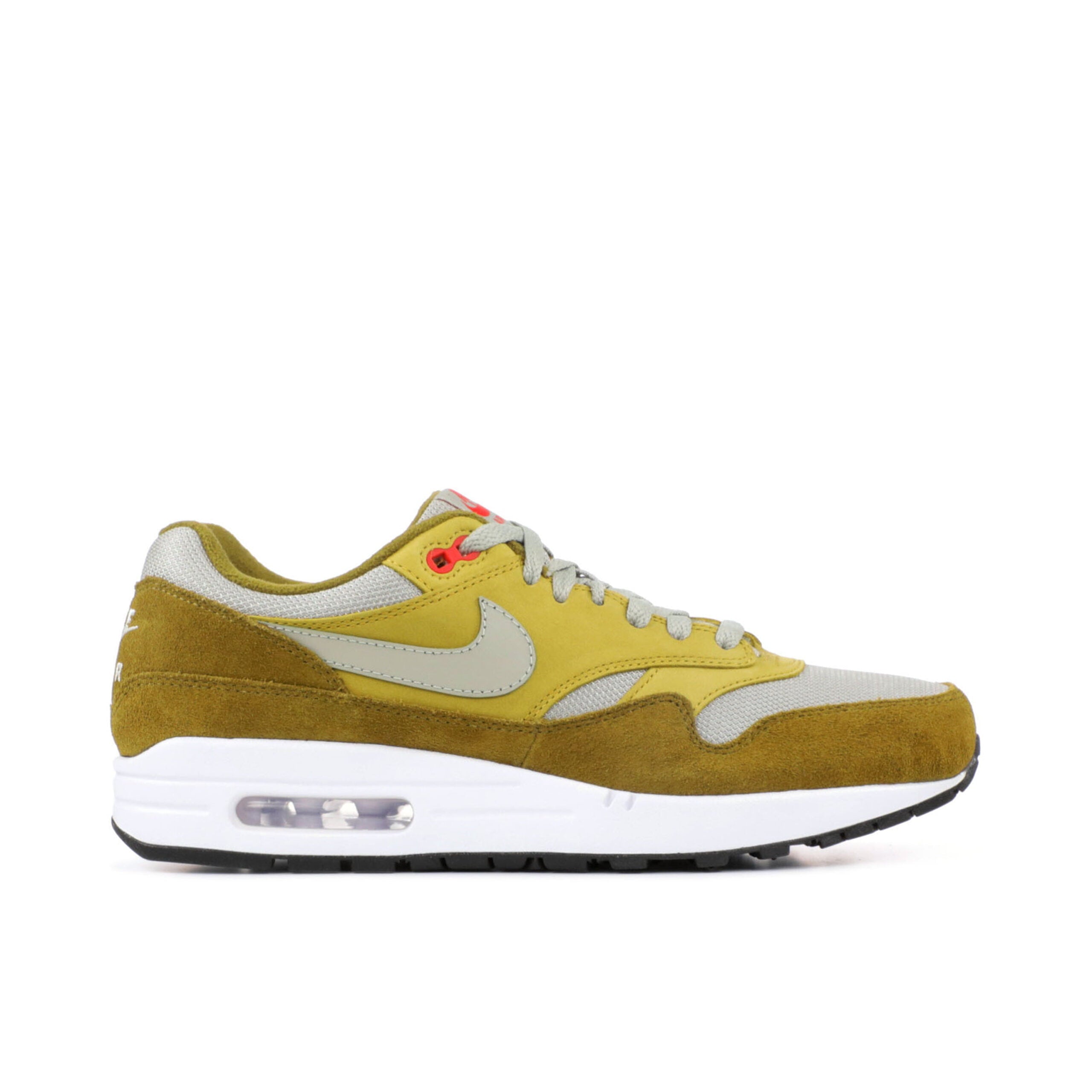 Air Max 1 Premium Retro Green Curry Shoes Sneakers