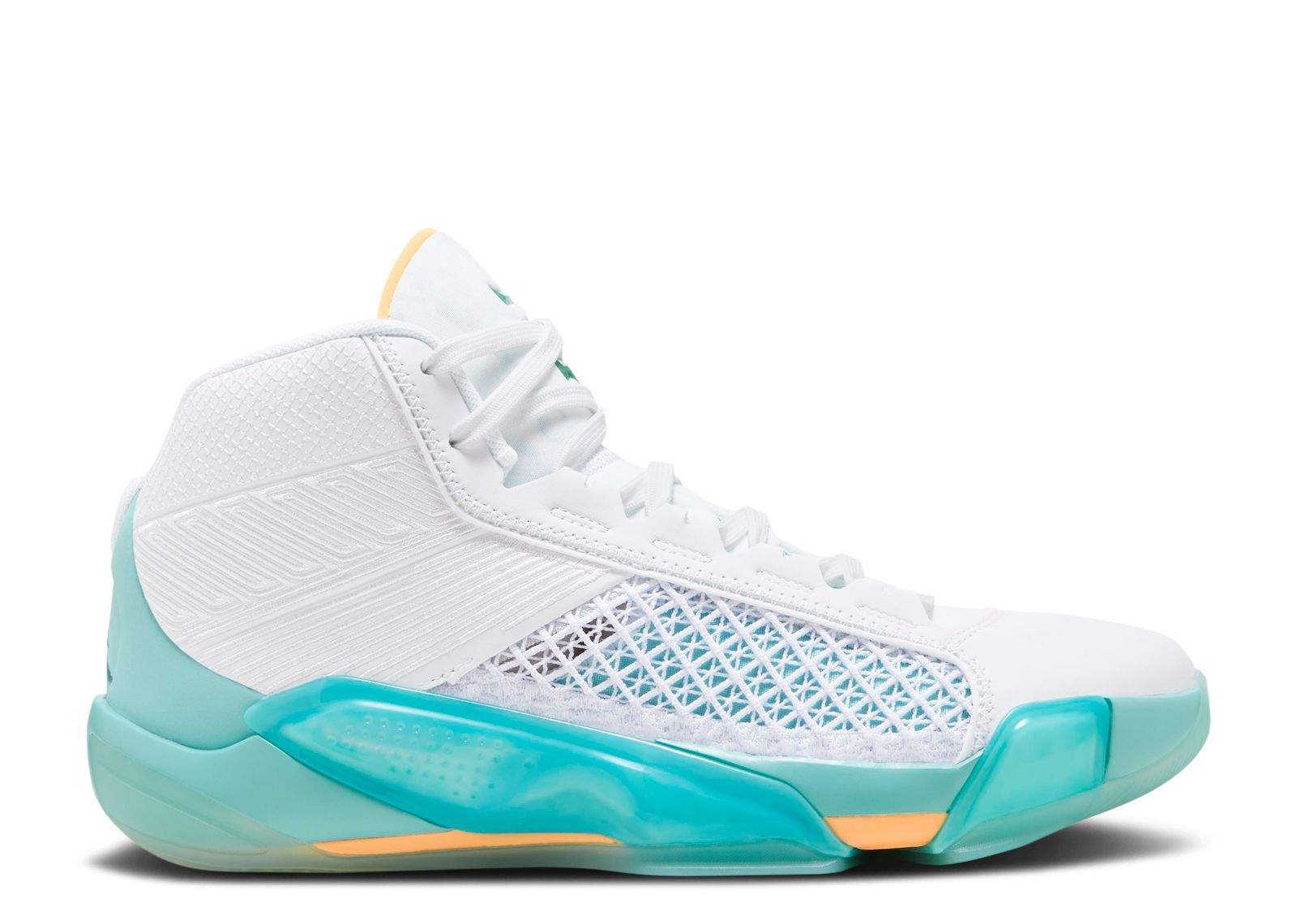 Guo Ailun X Air Jordan 38 PF White Clear Jade Shoes Sneakers