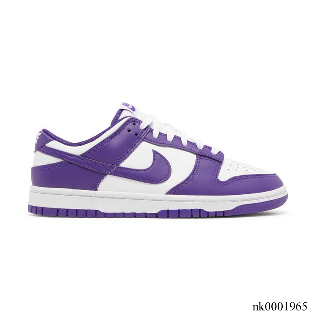 Dunk Low Championship Court Purple Shoes Sneakers
