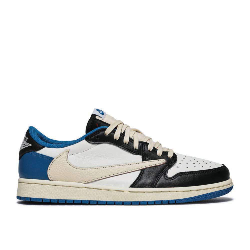 Fragment Design x Travis Scott x Air Jordan 1 Retro Low Shoes Sneakers