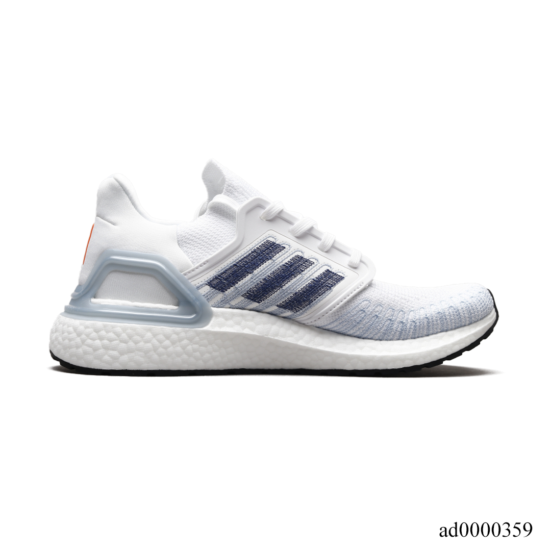 UltraBoost 20 White Light Blue-Orange Shoes Sneakers
