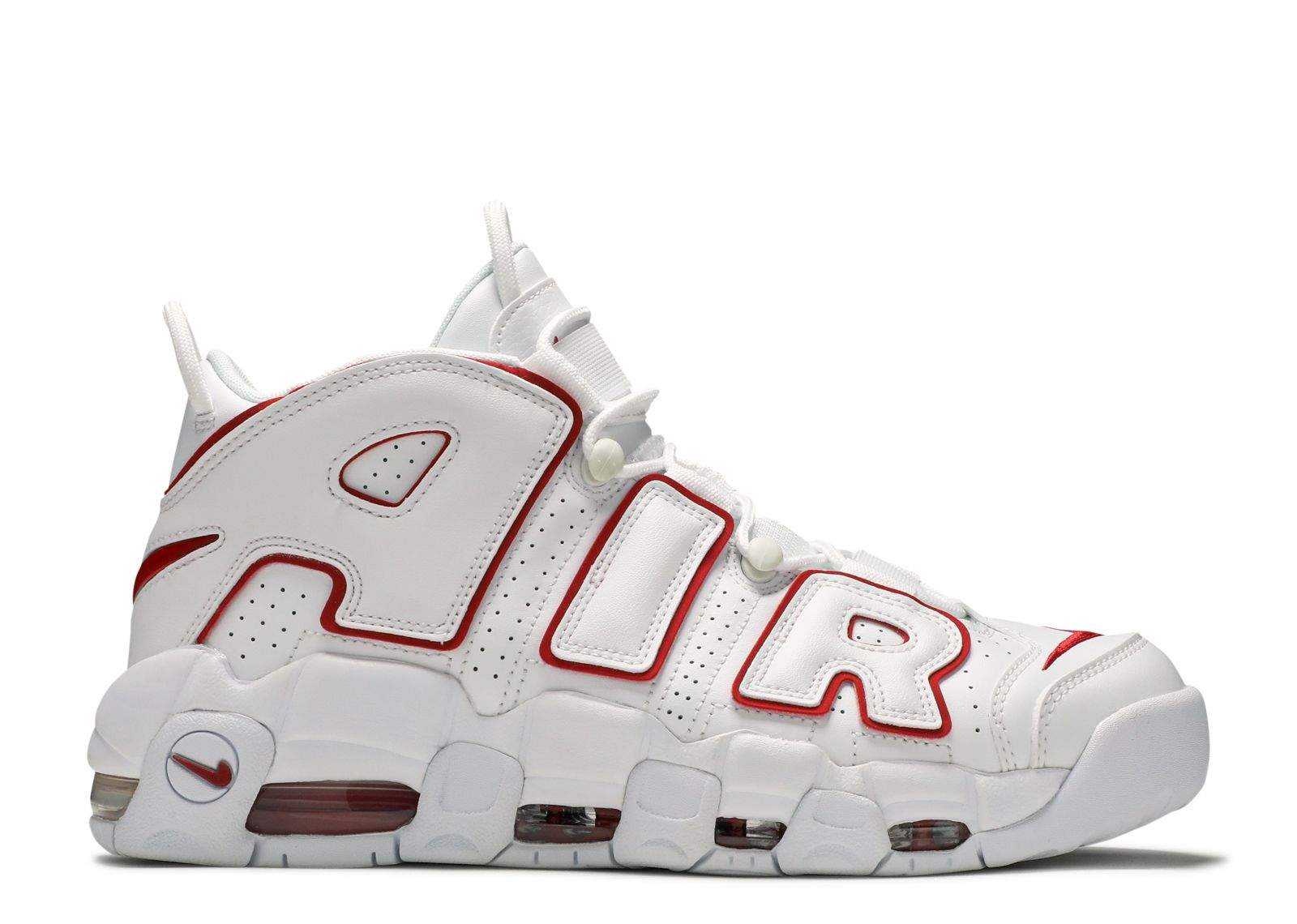 Nike Air More Uptempo ‘White Varsity Red’ 2021 Shoes Sneakers