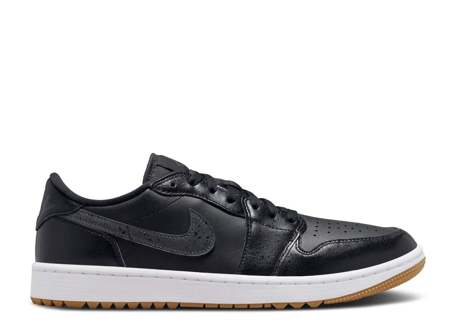 Air Jordan 1 Low Golf Black Gum Shoes Sneakers
