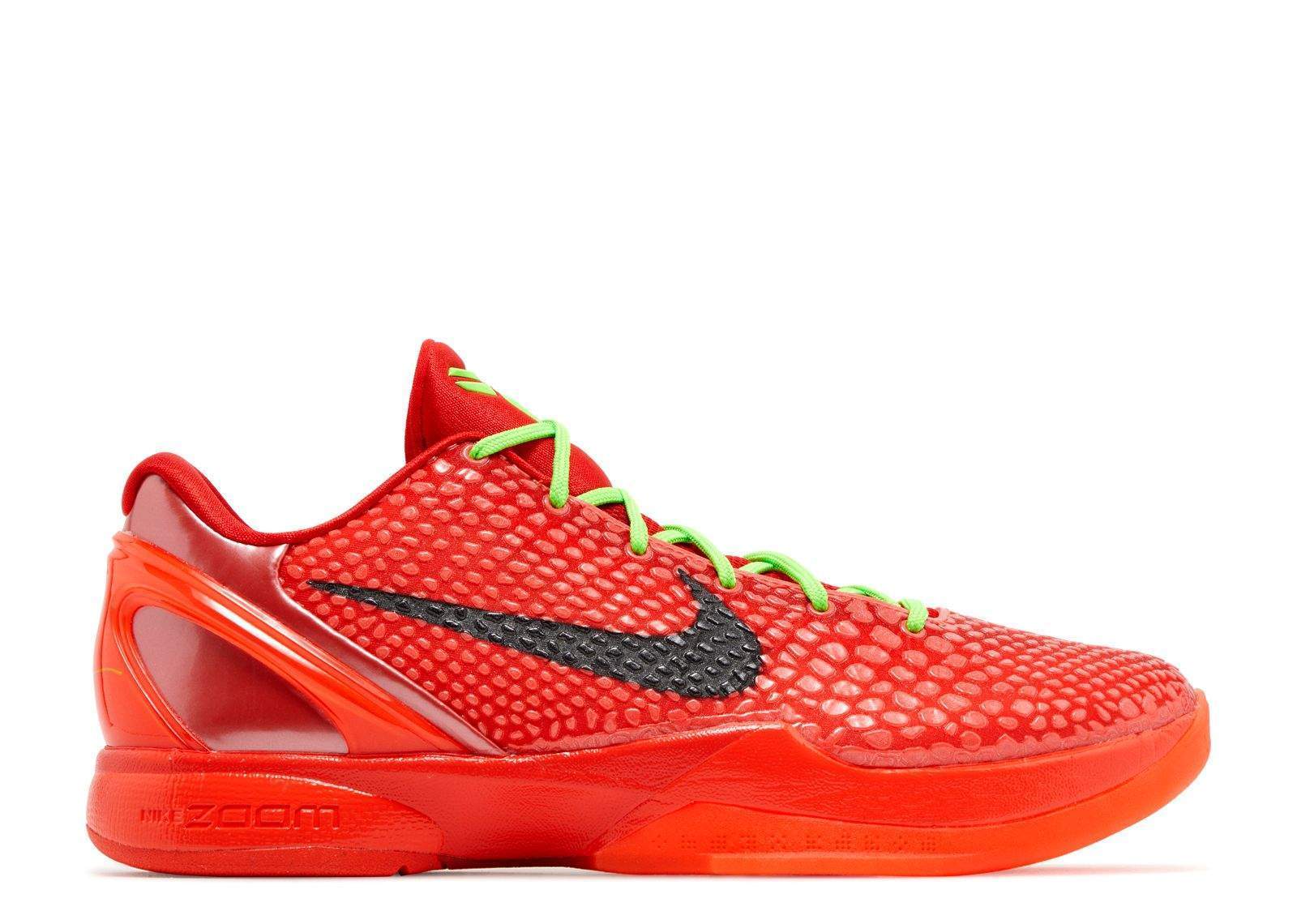 Zoom Kobe 6 Protro Reverse Grinch Shoes Sneakers