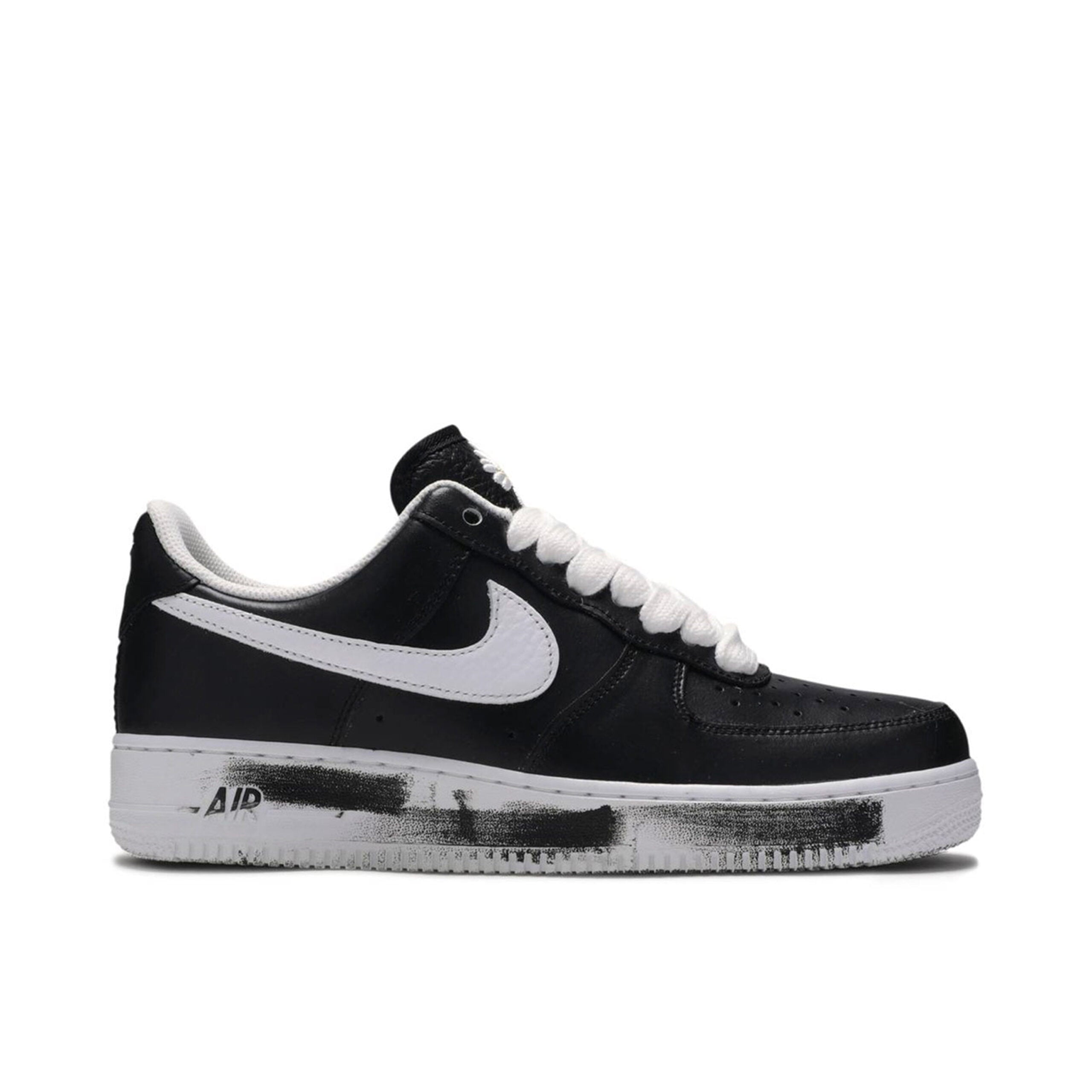 G-Dragon PEACEMINUSONE x Nike Air Force 1 Para-Noise Black Shoes Sneakers