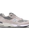 New Balance 991 Made In England Grey White Shoes Sneakers