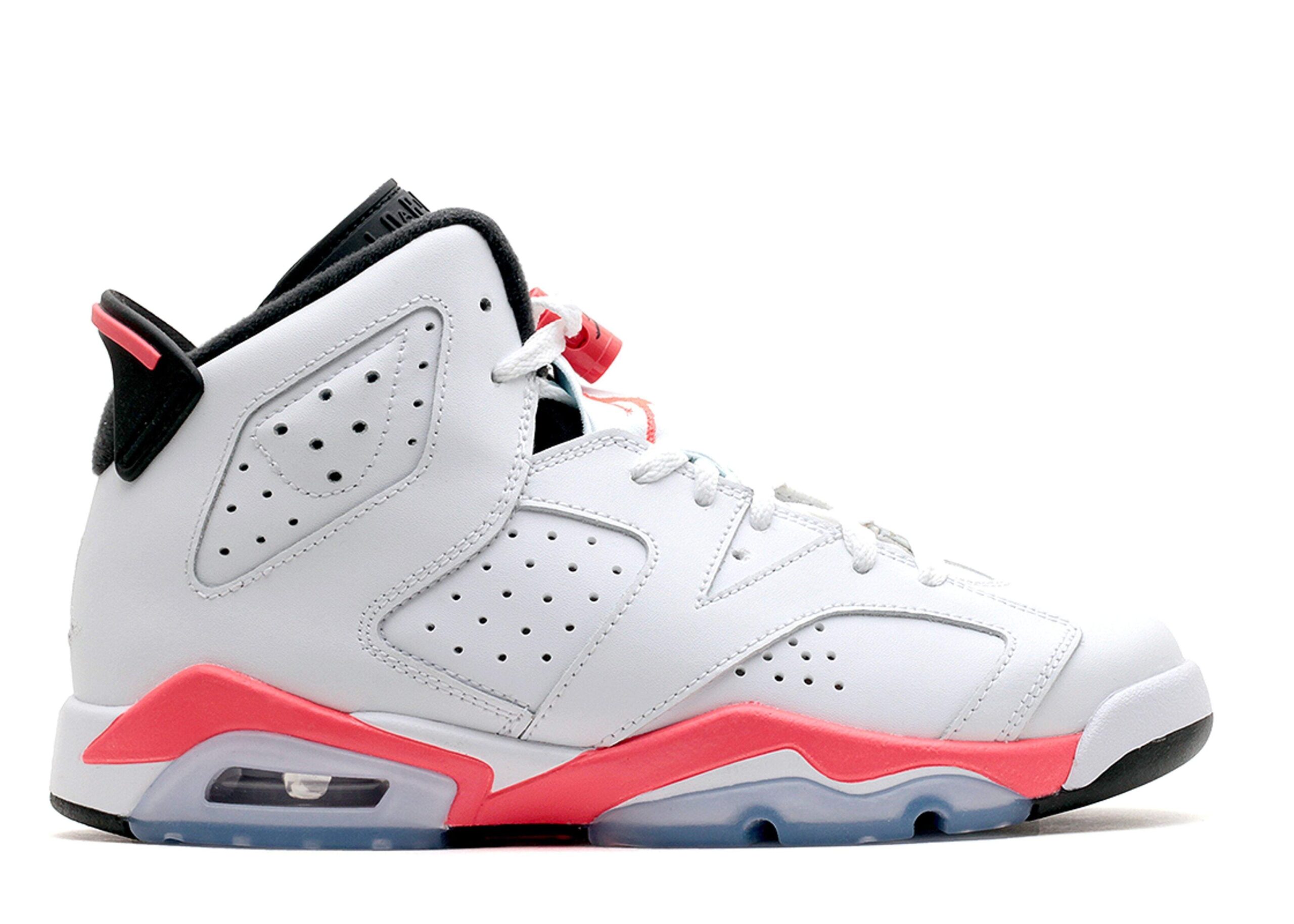 Air Jordan 6 Retro BG ‘White Infrared’ 2014 Shoes Sneakers