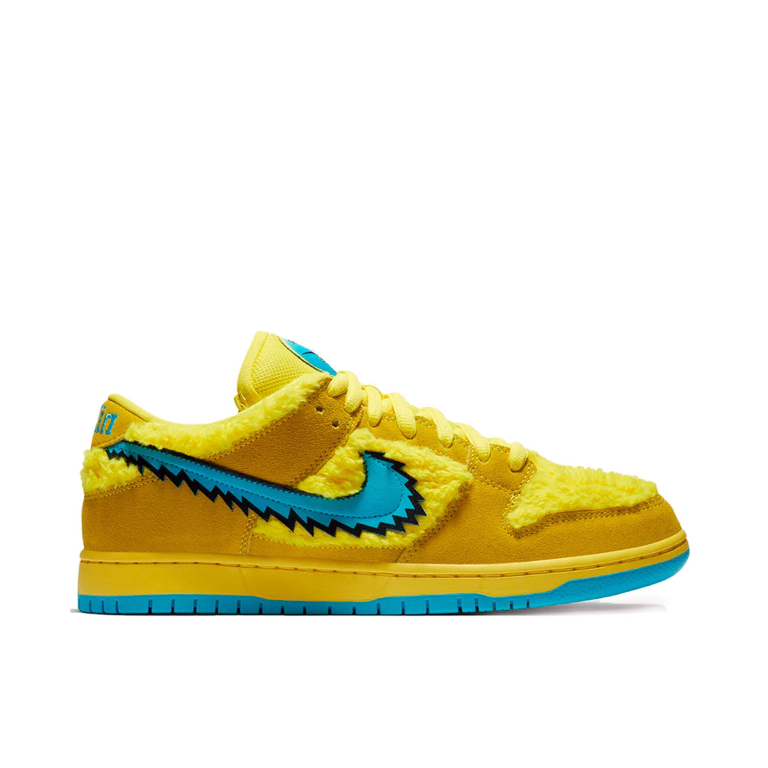Grateful Dead x Dunk Low SB Yellow Bear Shoes Sneakers