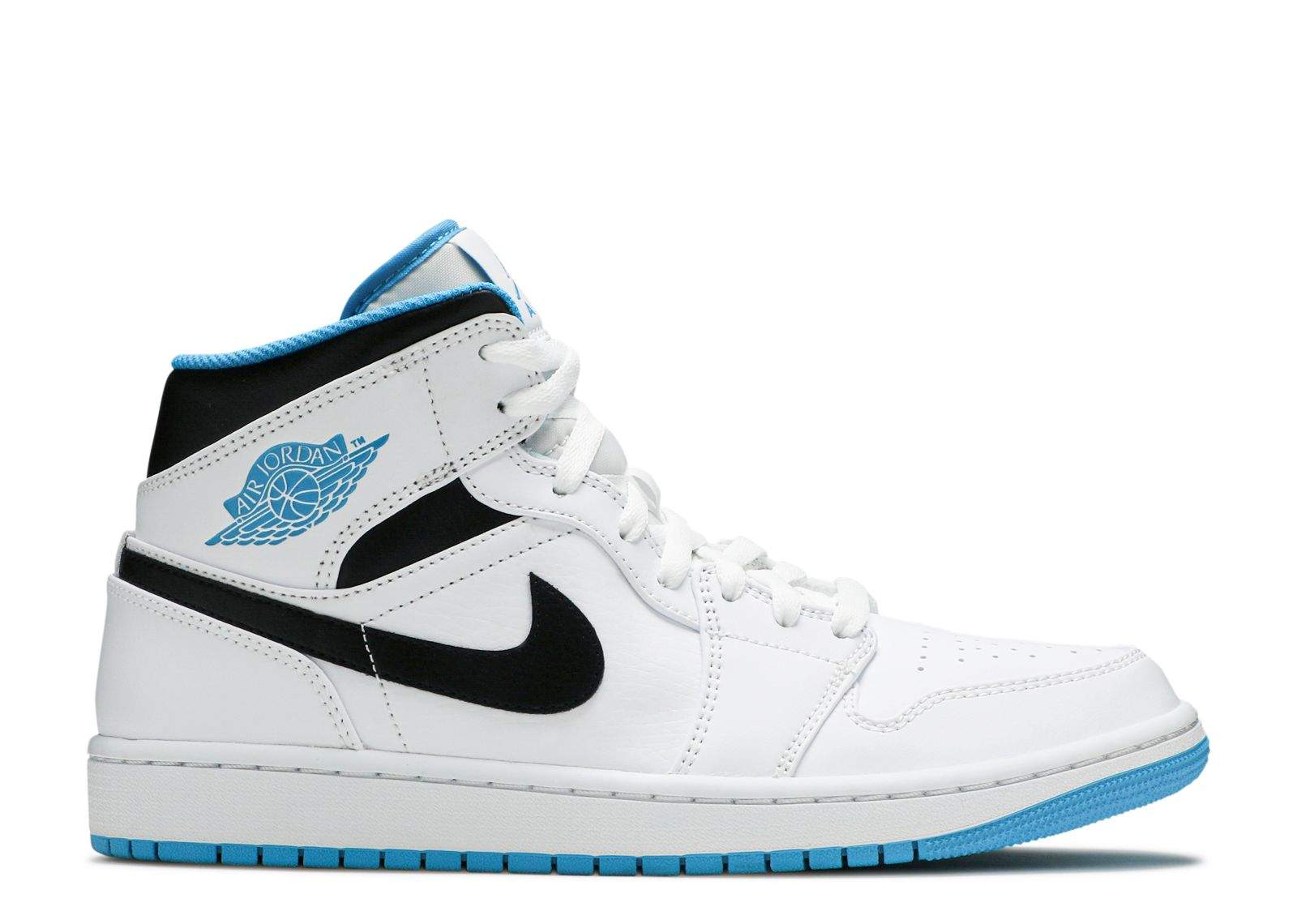 Air Jordan 1 Mid ‘Laser Blue’ Shoes Sneakers