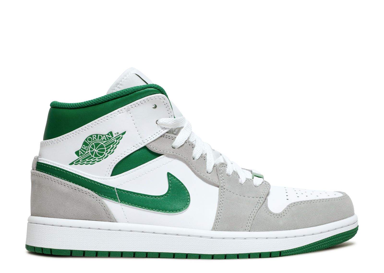 Air Jordan 1 Mid SE ‘Grey Pine Green’ Shoes Sneakers