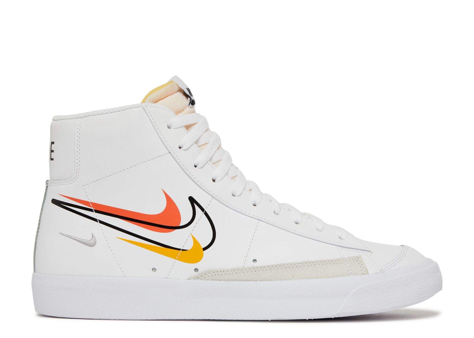 Nike Blazer Mid ’77 ‘Multi Swoosh – Team Orange’ Shoes Sneakers