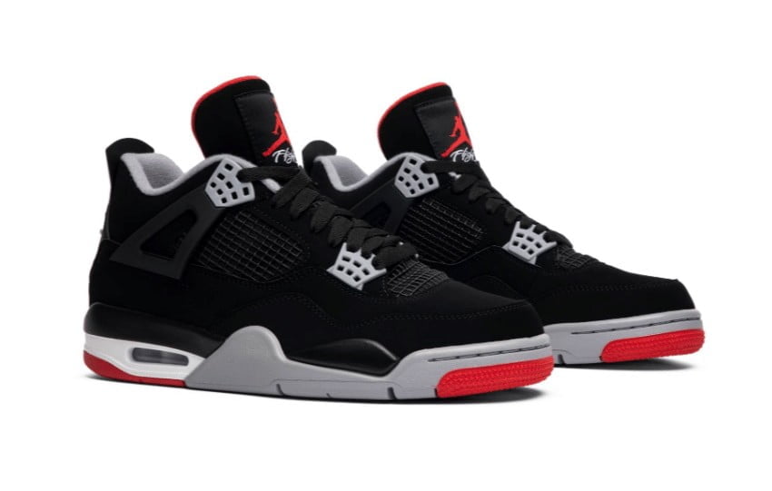 Jordan 4 Retro Bred (2019) (GS) Shoes Sneakers
